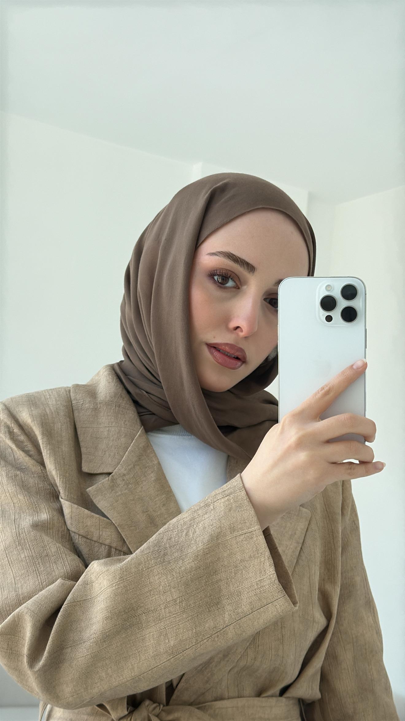Kemerli Ceket Beli Lastikli Pantolon Takım Bej