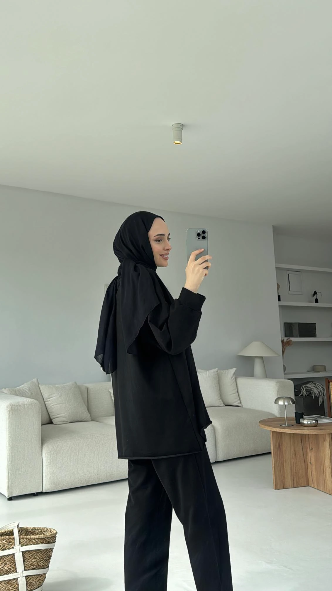 Dikişsiz Takım Siyah