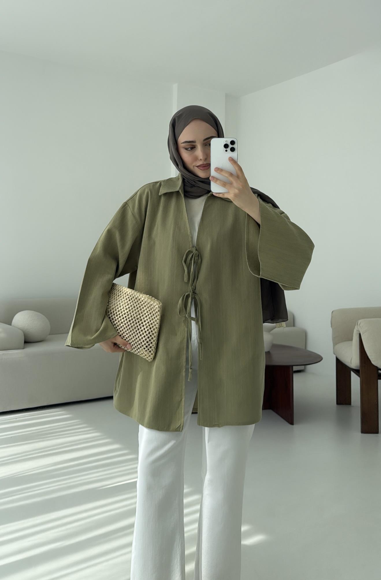 Uzun Kimono Cagla