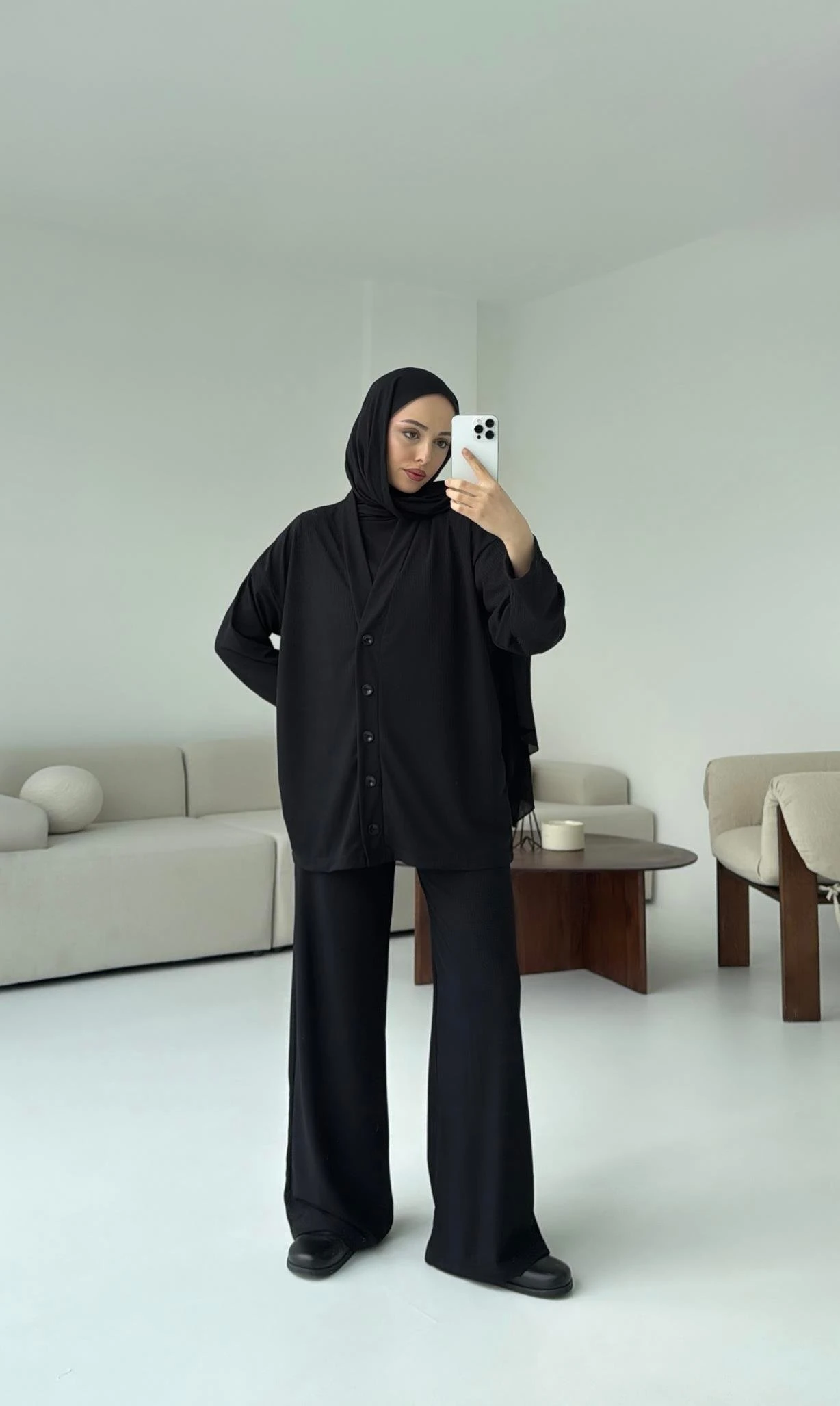 Hırkalı Takım Siyah