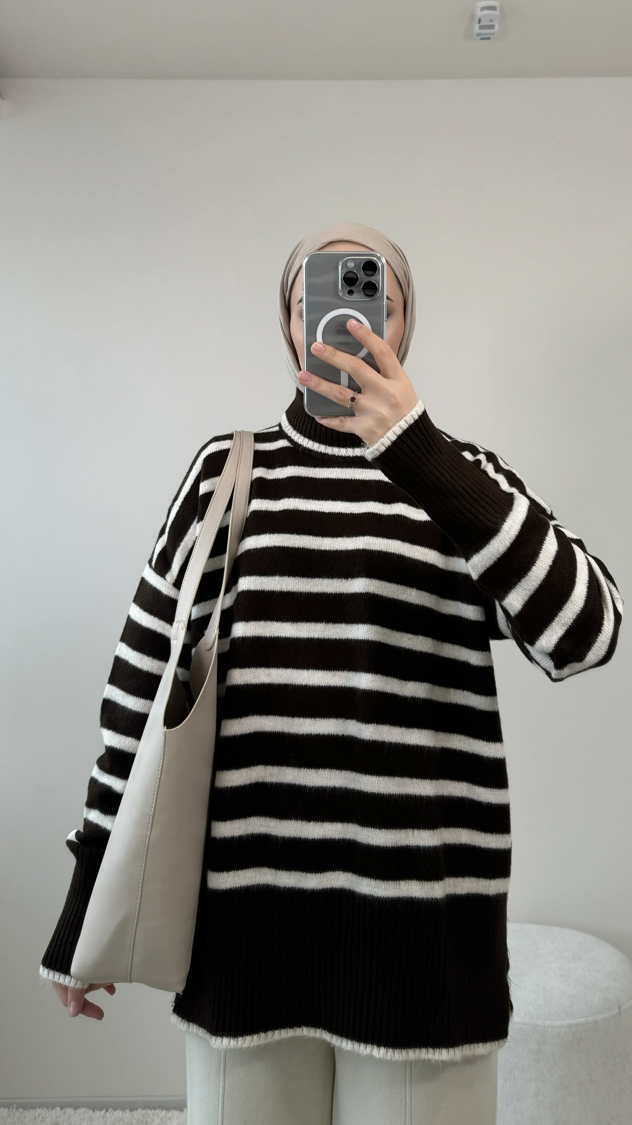 Boğazlı Kazak Kahve