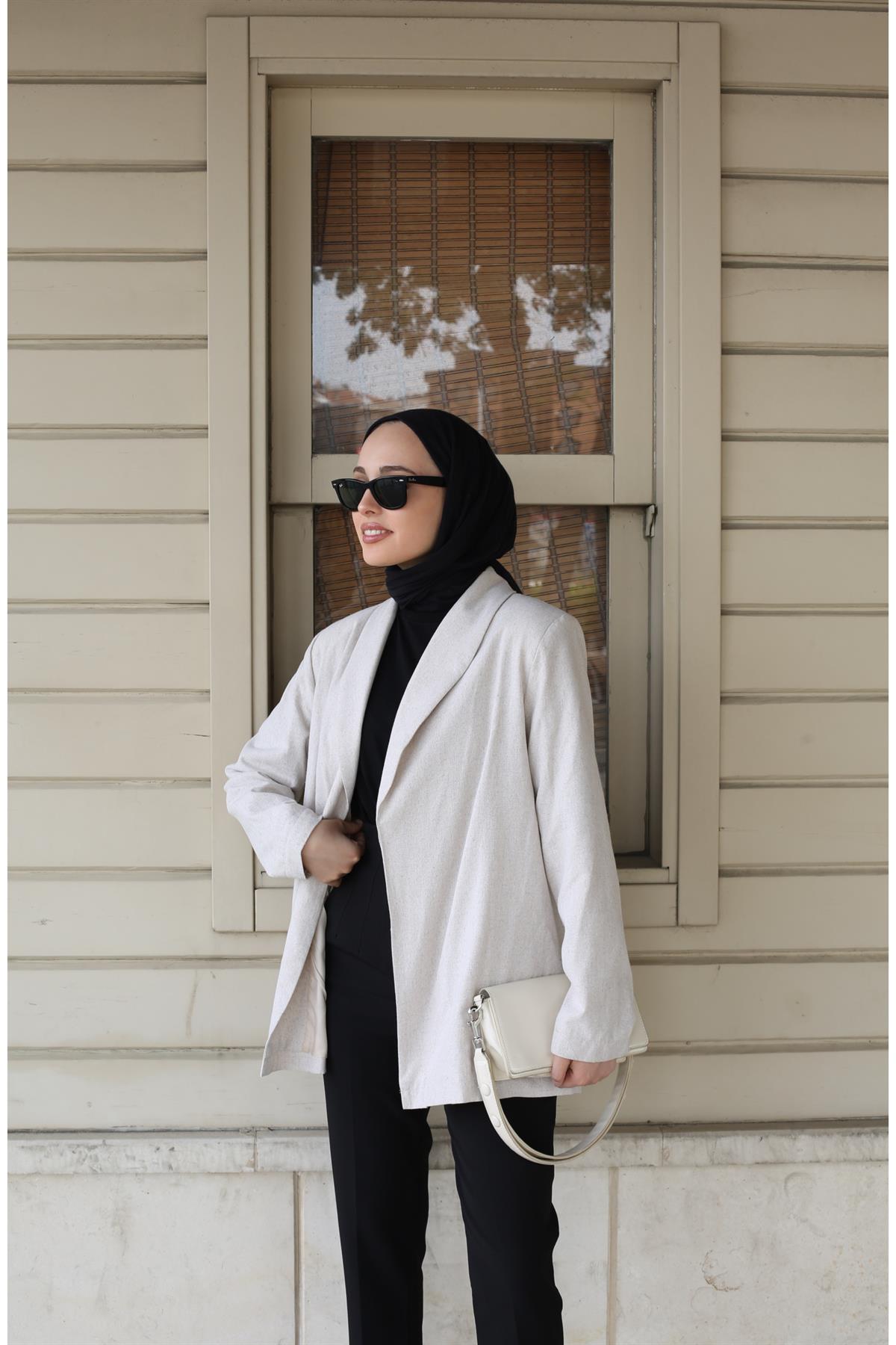 Keten Blazer Ceket
