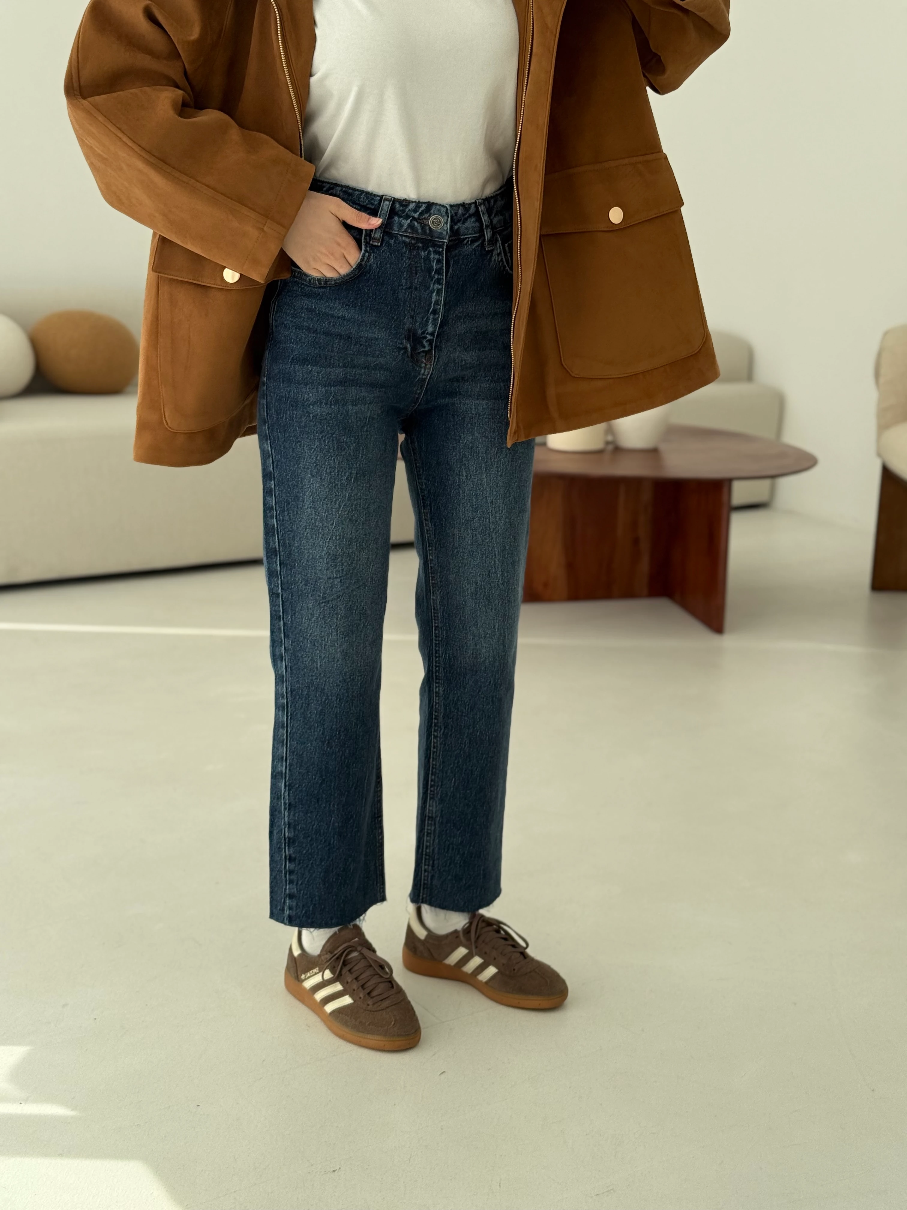 Premium Paçası Kesik Jean 138