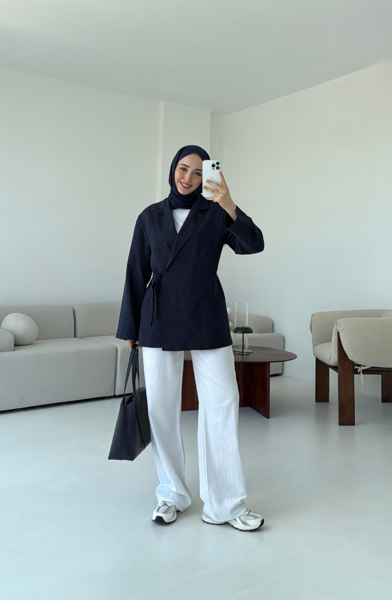 Yazlık Lacivert Ceket