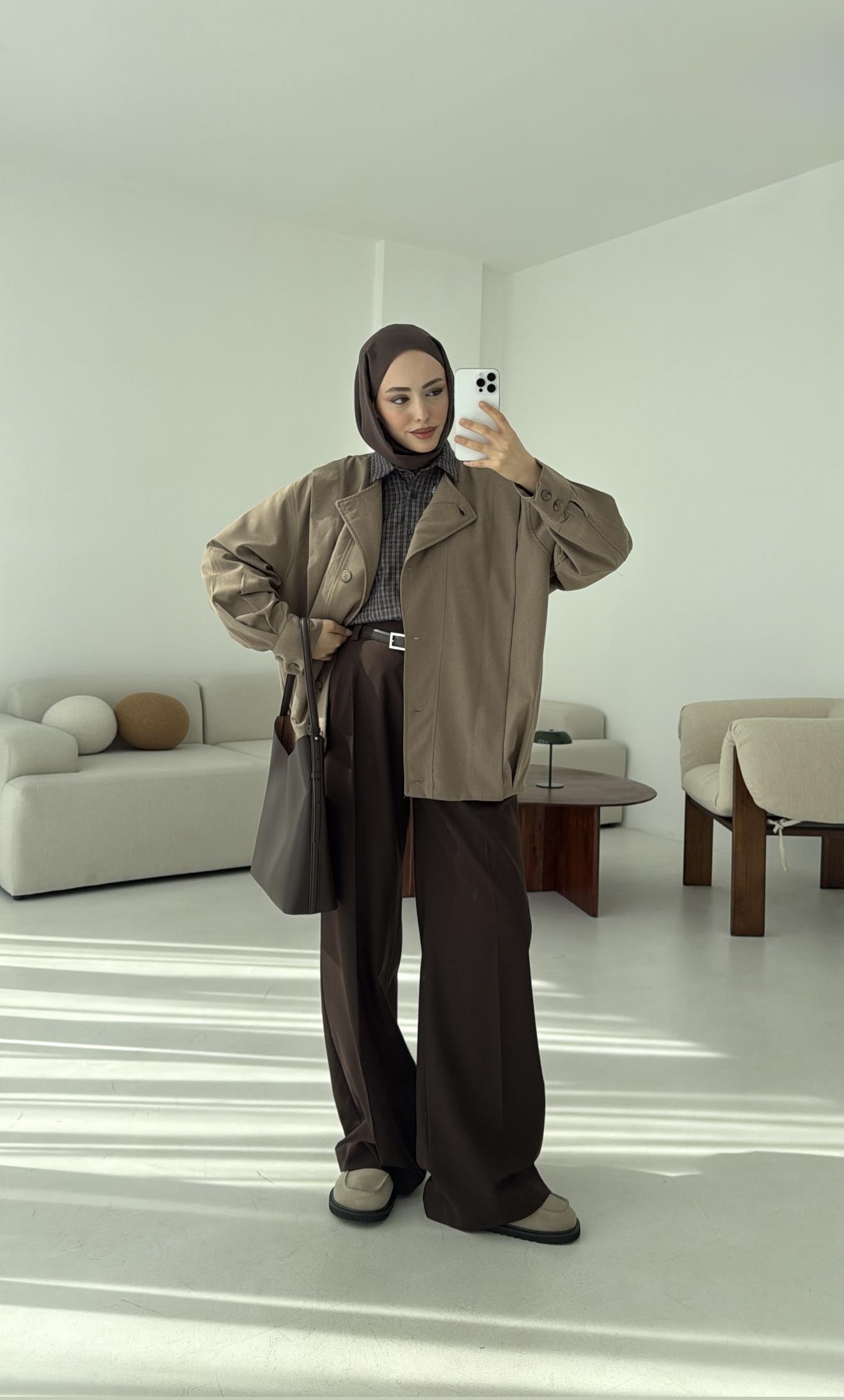 Tasarım ml Collection Ceket Vizon