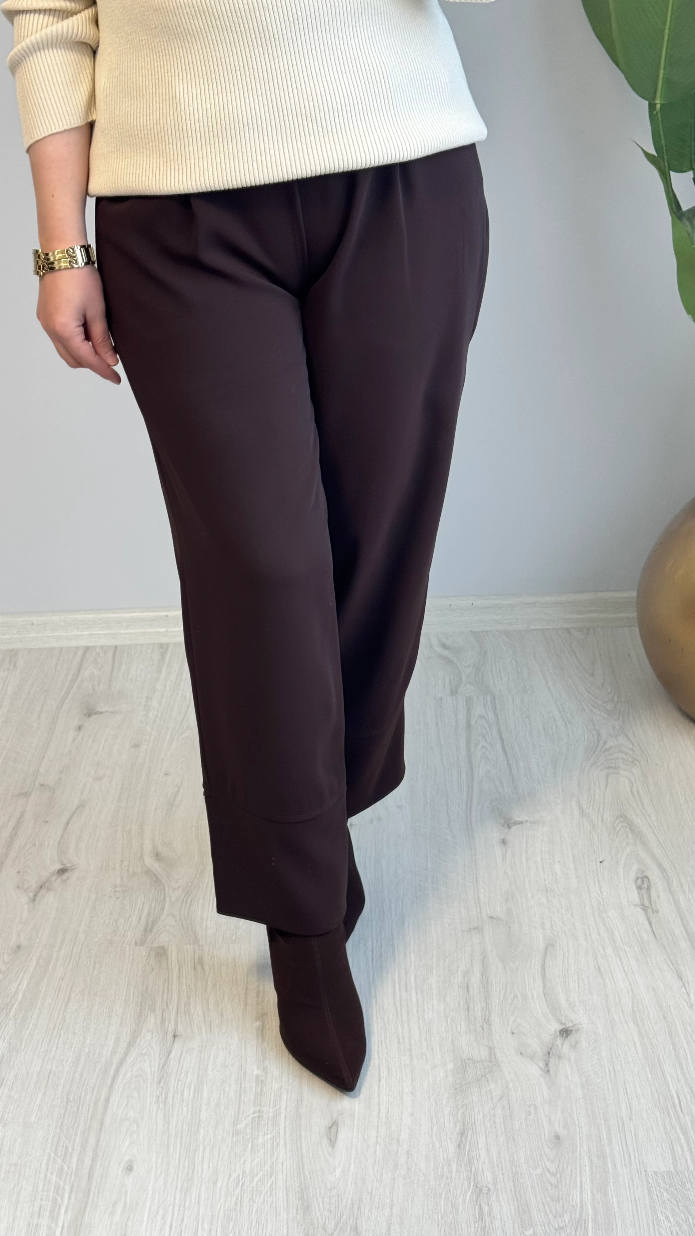 Sentez Love Yandan Fermuarlı Pantolon