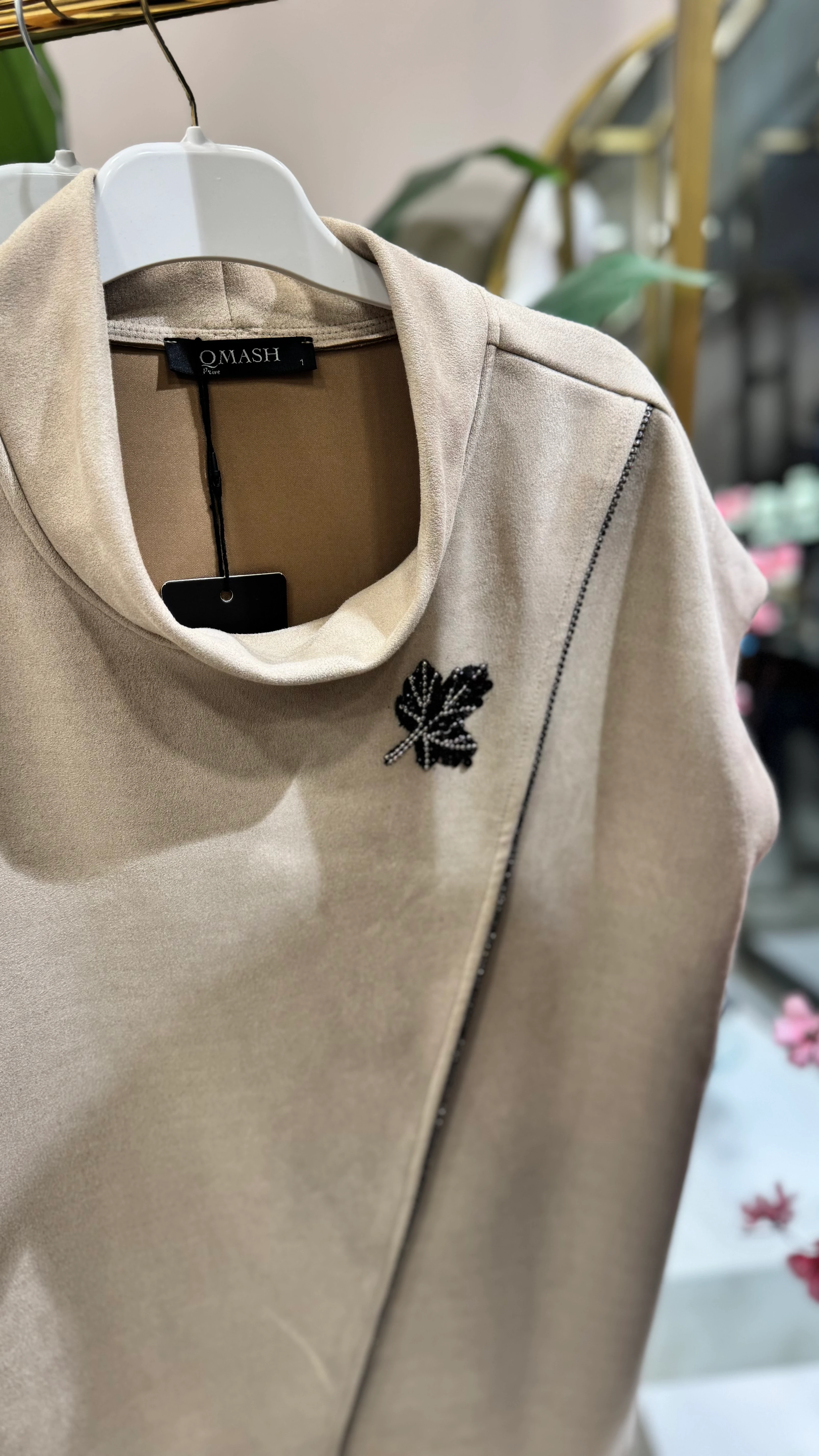 Qmash Nubuk Süveter 