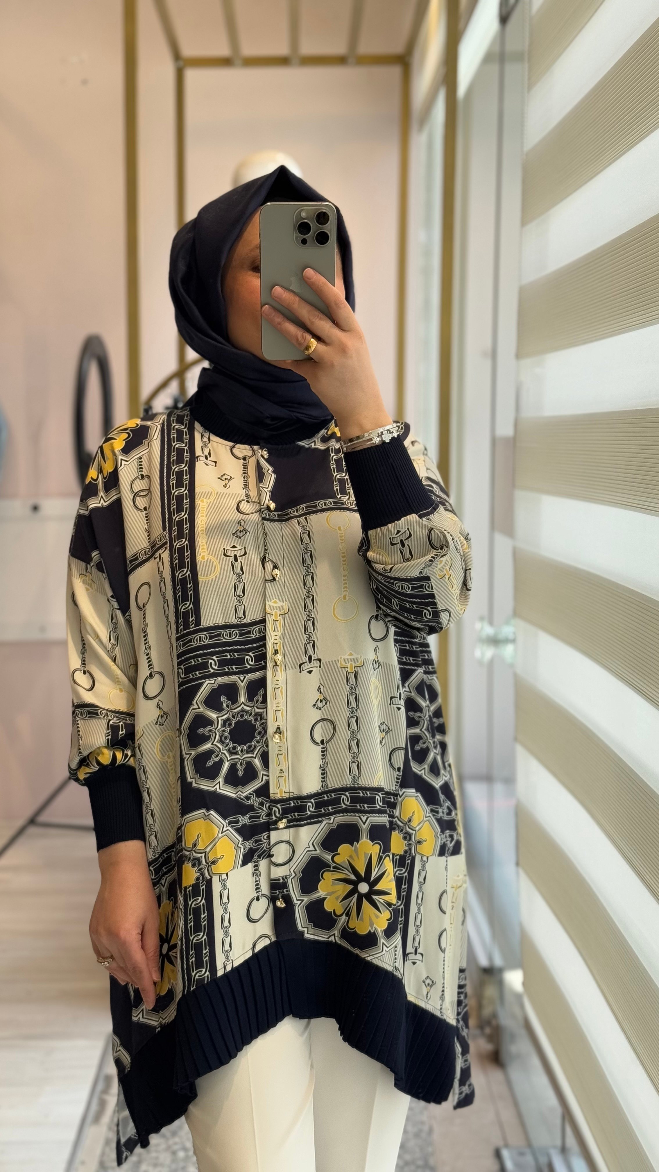 Ghisa Desenli Tunik
