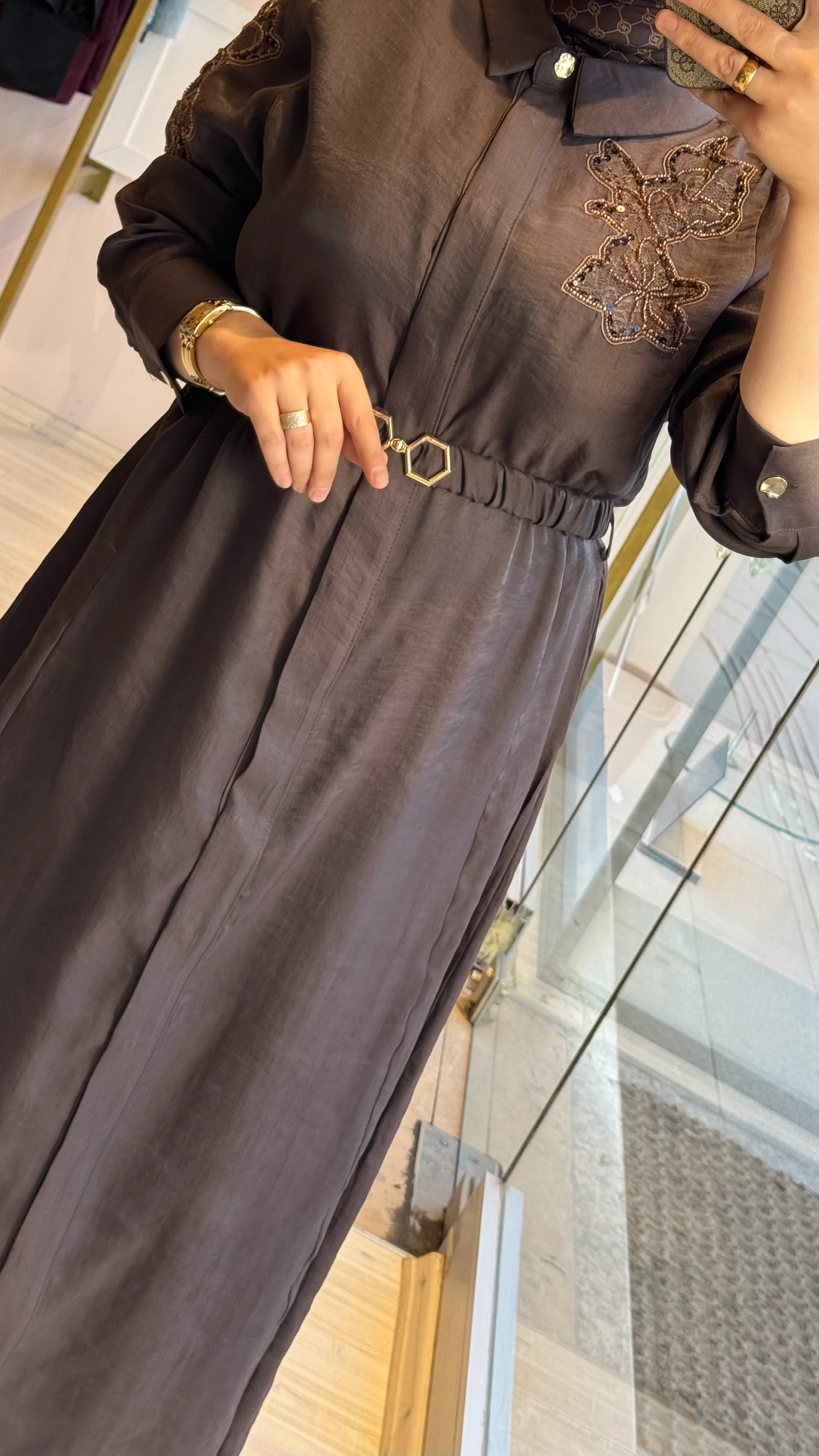 Lissmore Çiçek Detaylı Elbise 