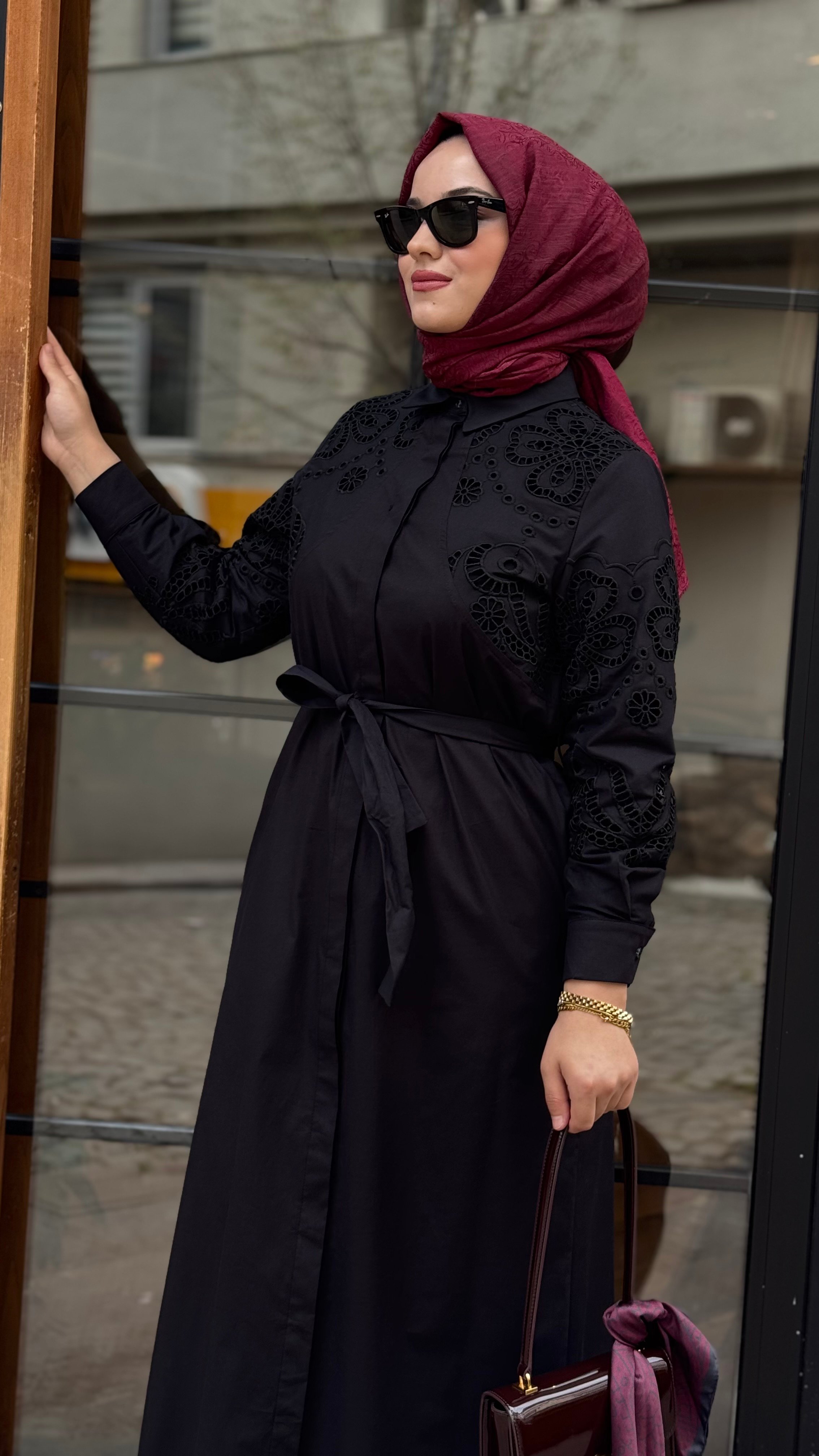 Ghisa Fisto Detaylı Elbise