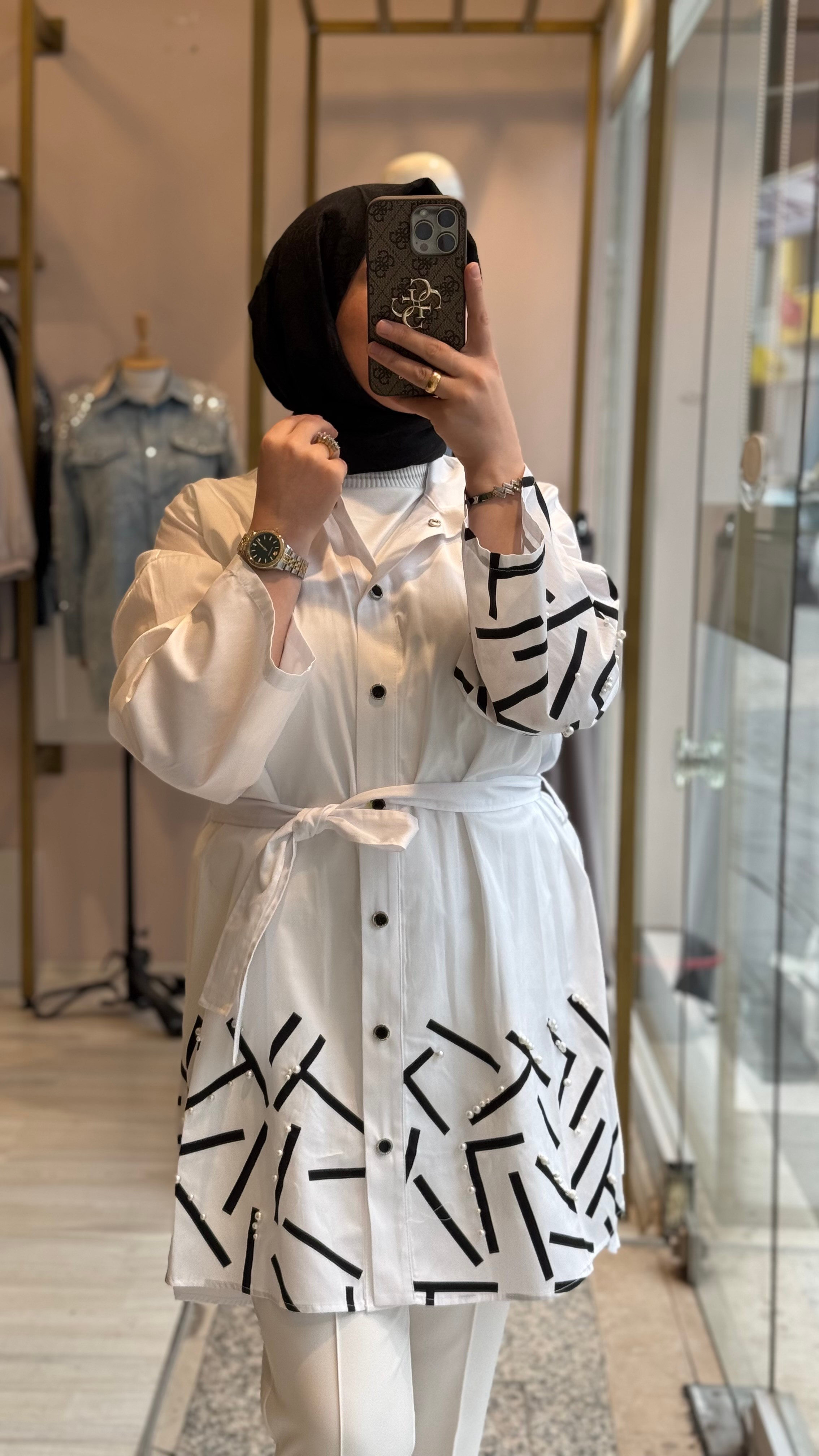 Ghisa Poplin Tunik