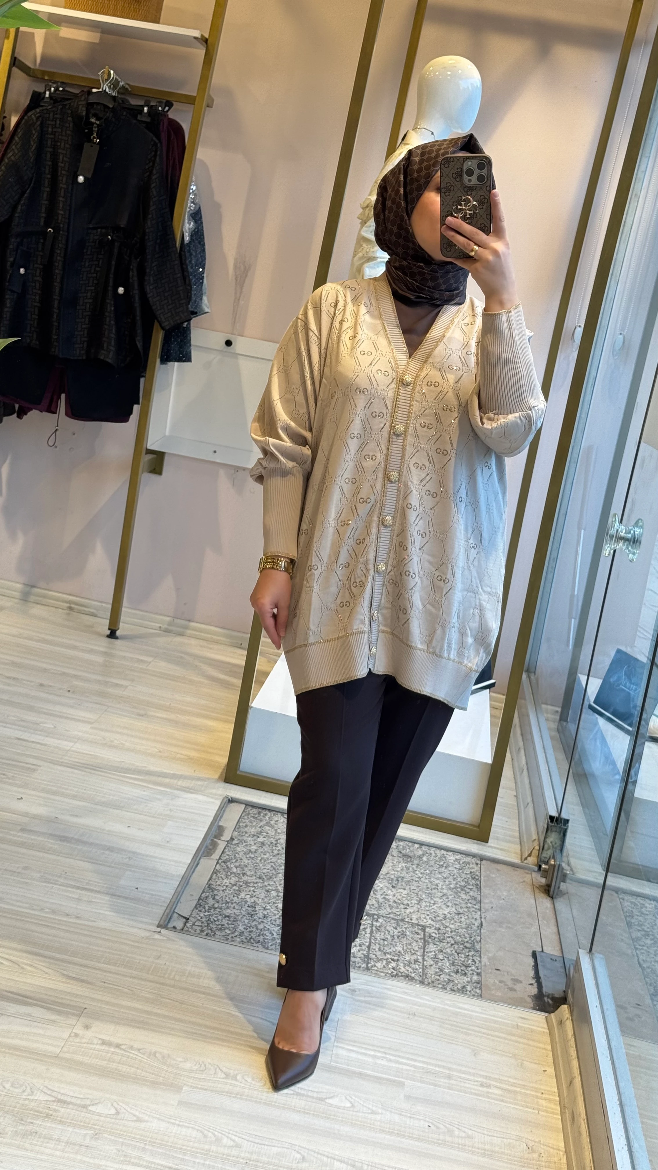 Ghisa Merserize Hırka 