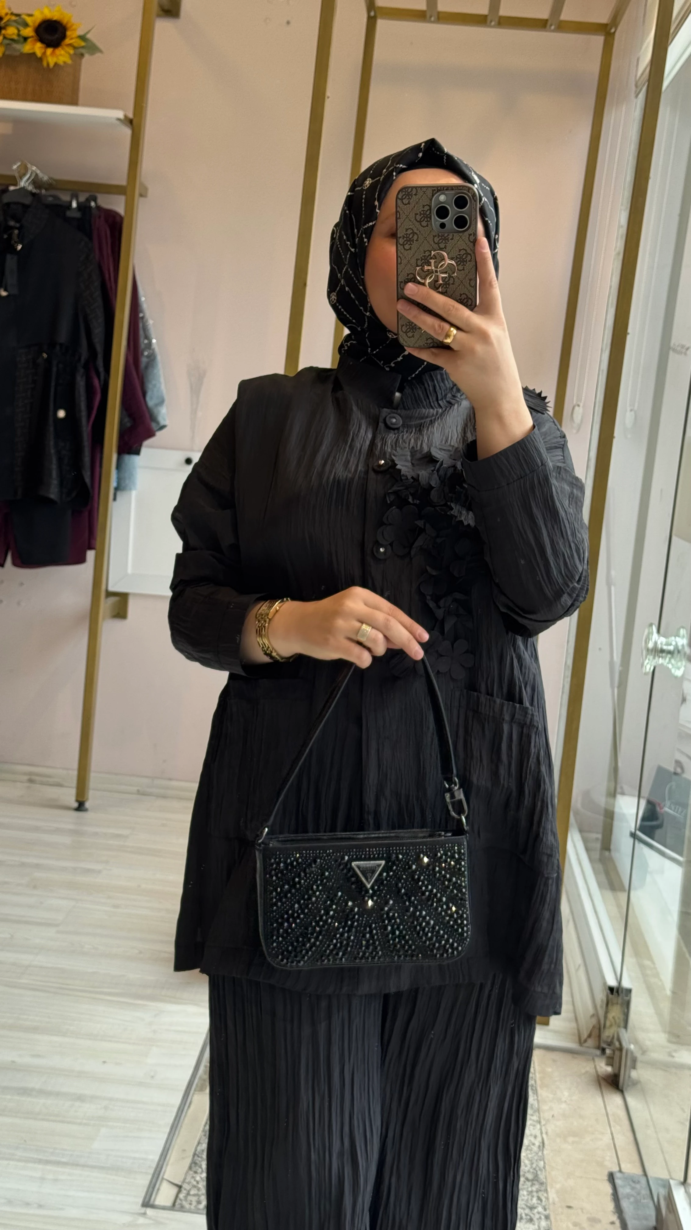 Ghisa Çiçekli Takım