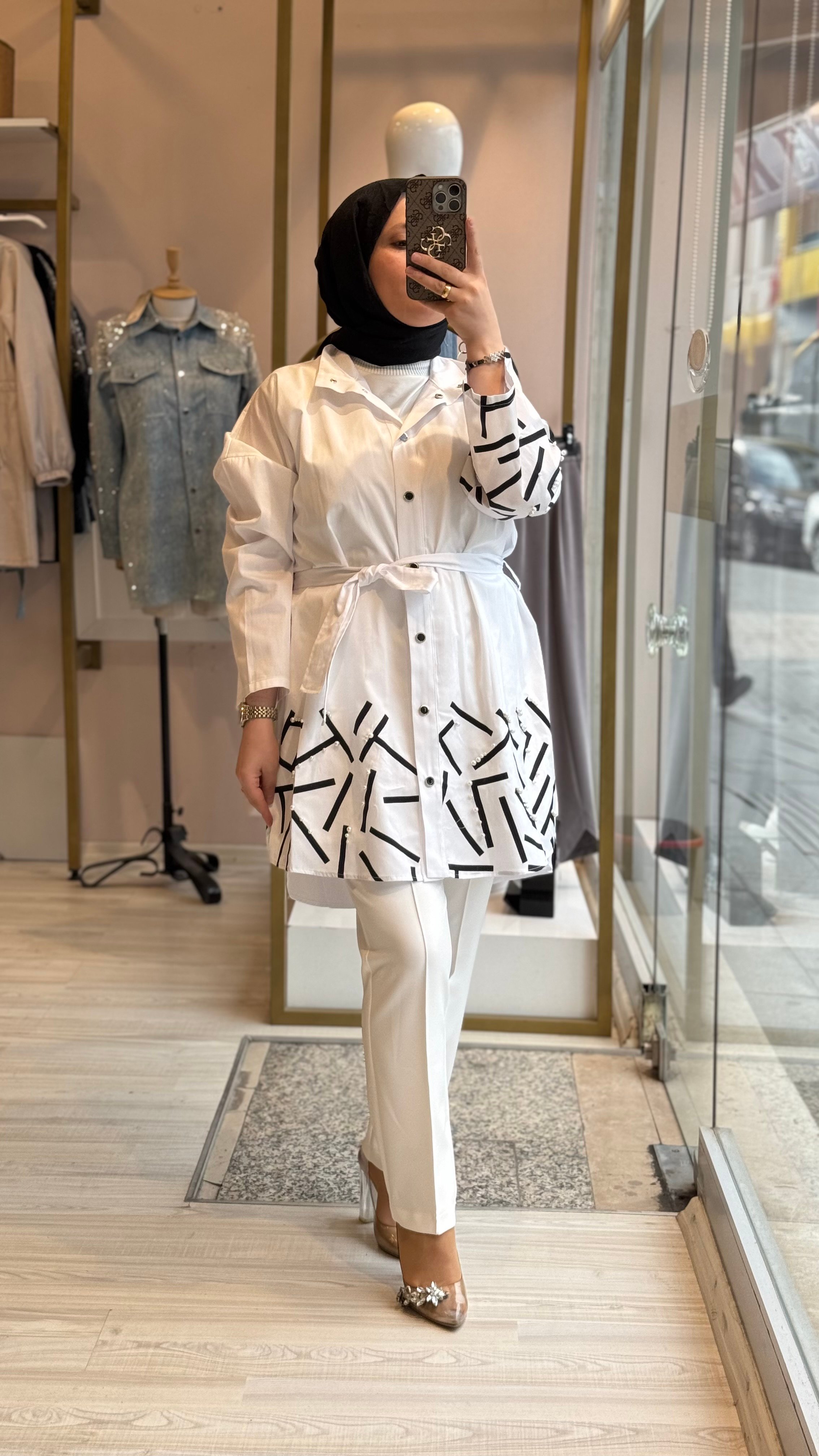 Ghisa Poplin Tunik