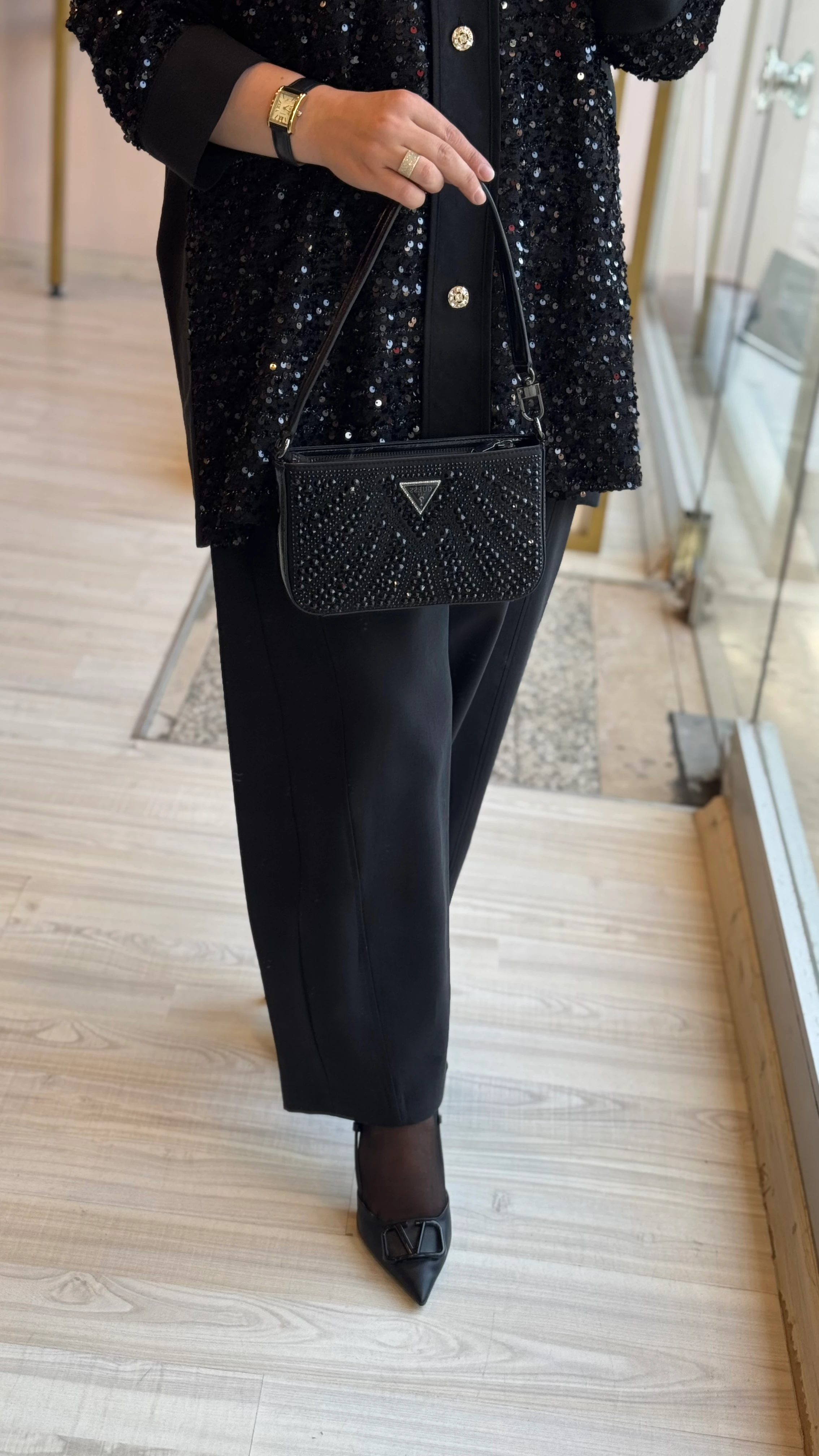 Ghisa Pul Payetli Takım