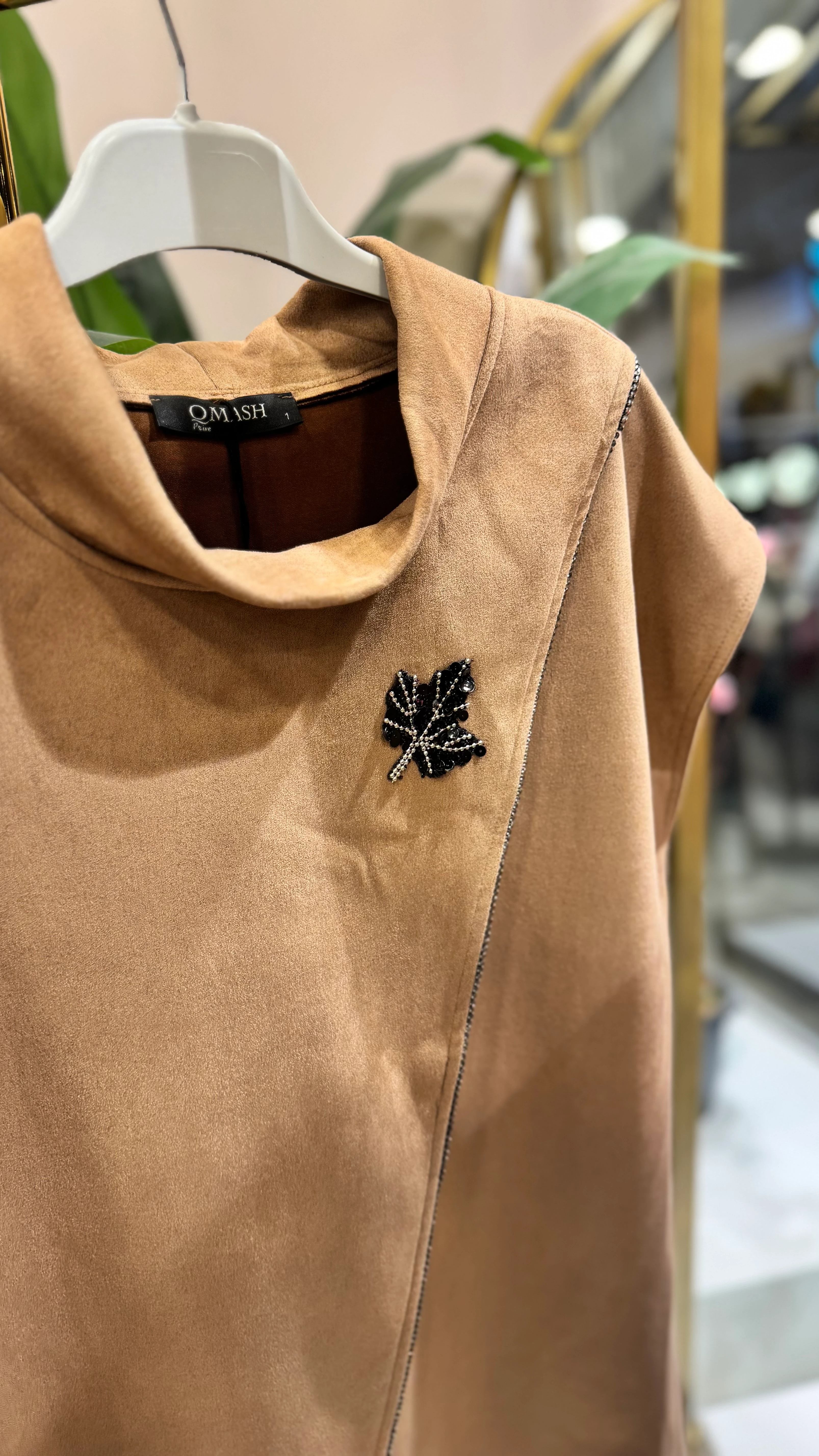 Qmash Nubuk Süveter 