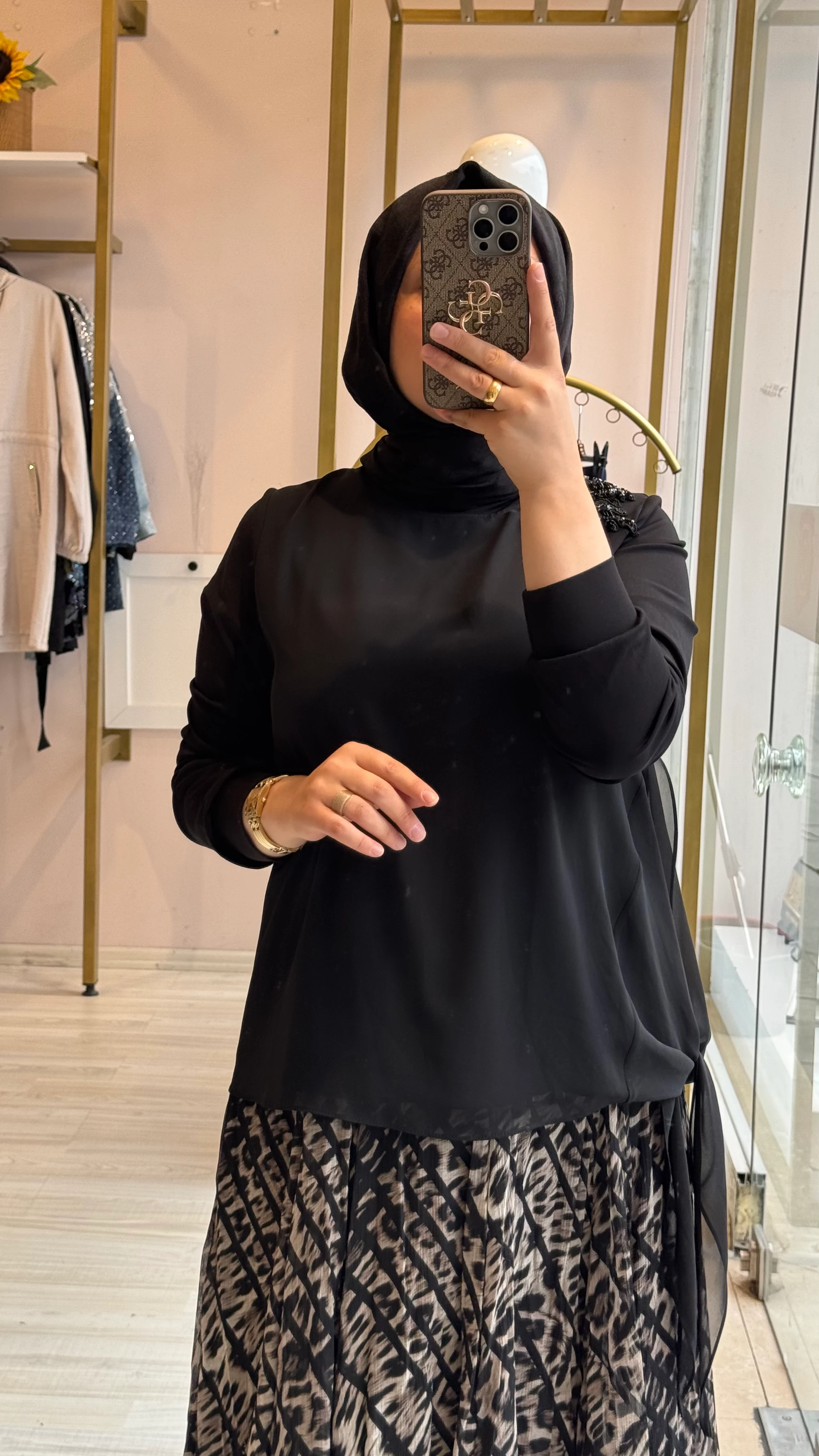 Fuat Gürşen Asimetrik Bluz