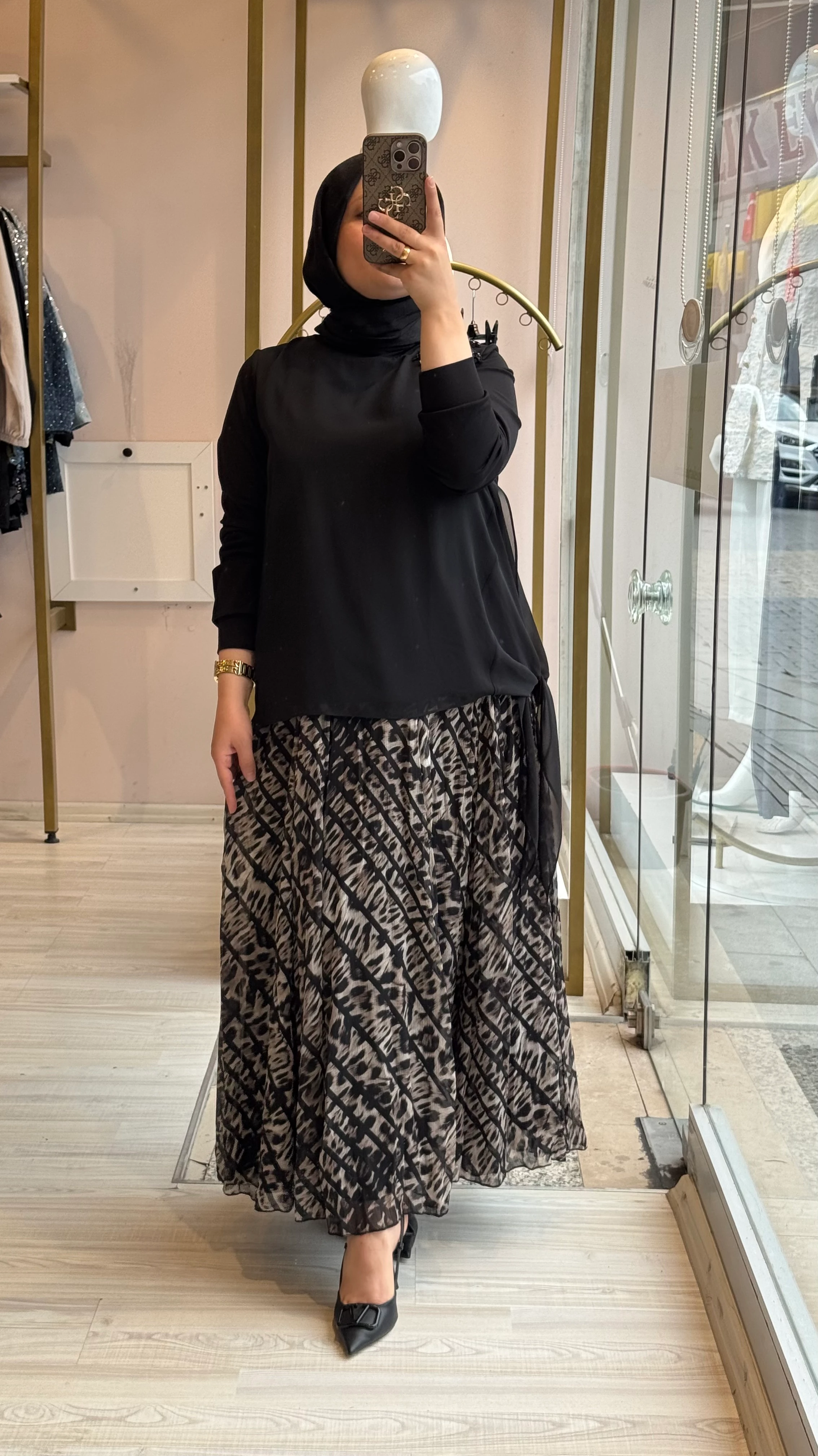 Fuat Gürşen Asimetrik Bluz