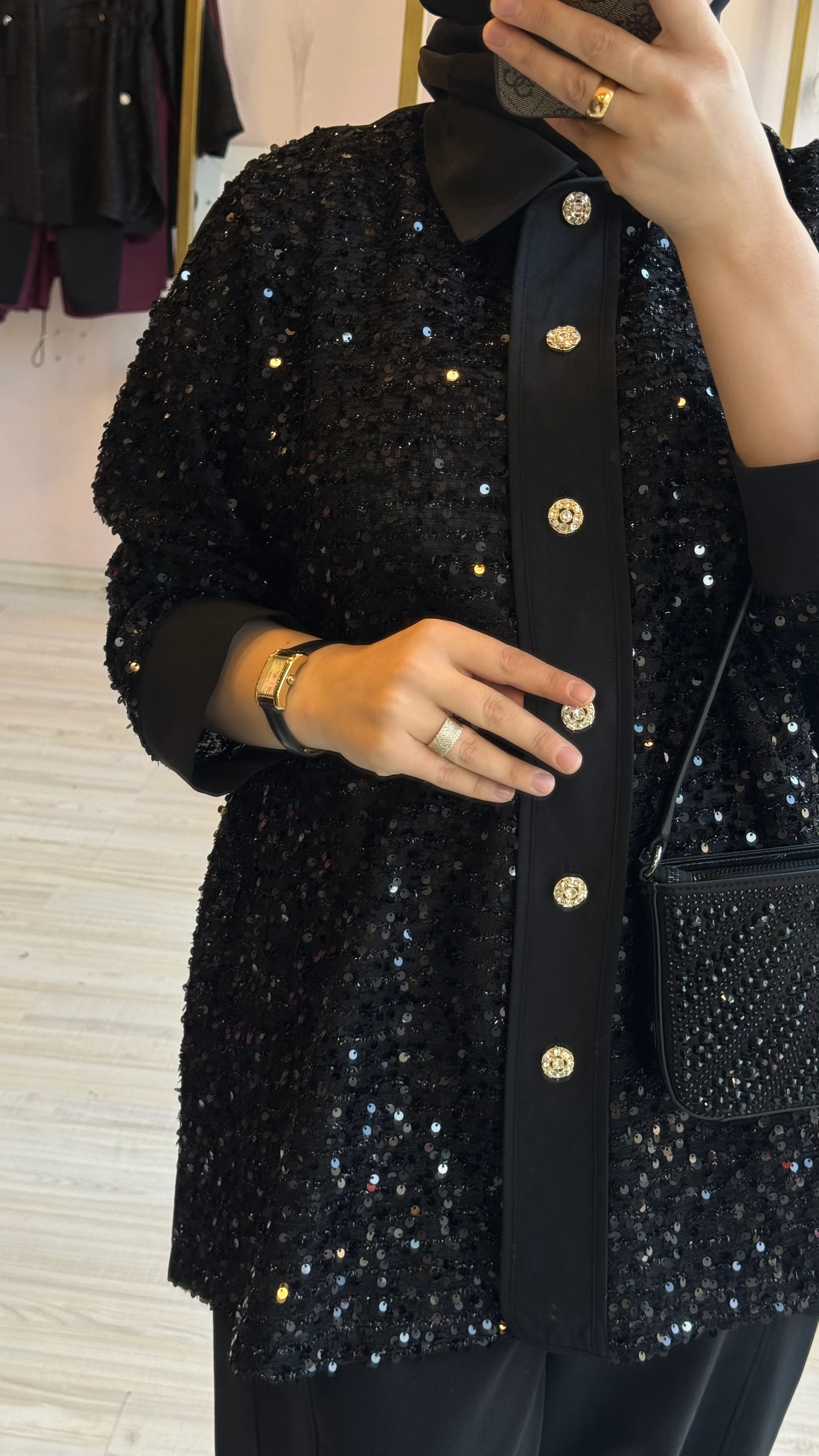 Ghisa Pul Payetli Takım