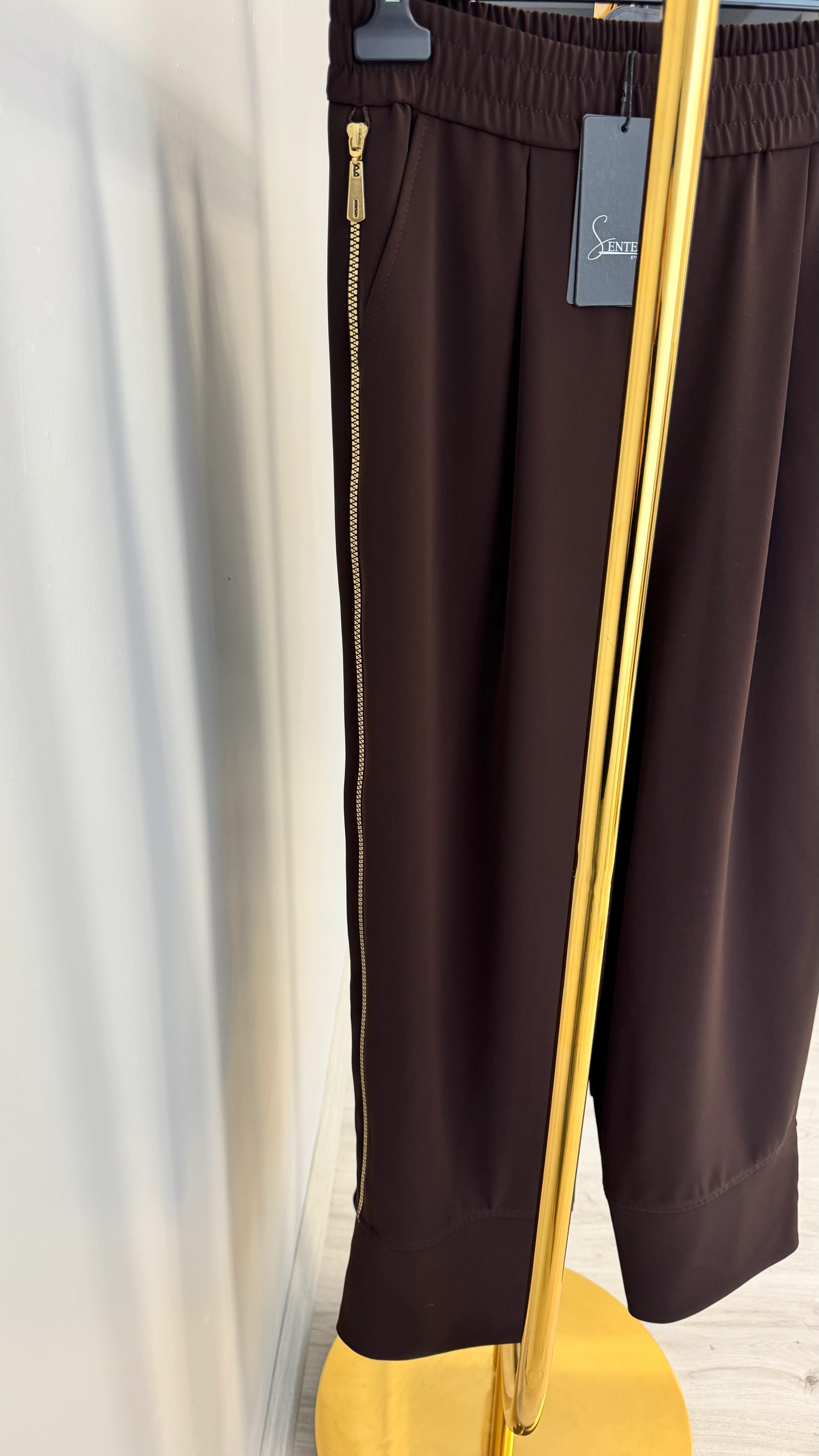 Sentez Love Yandan Fermuarlı Pantolon