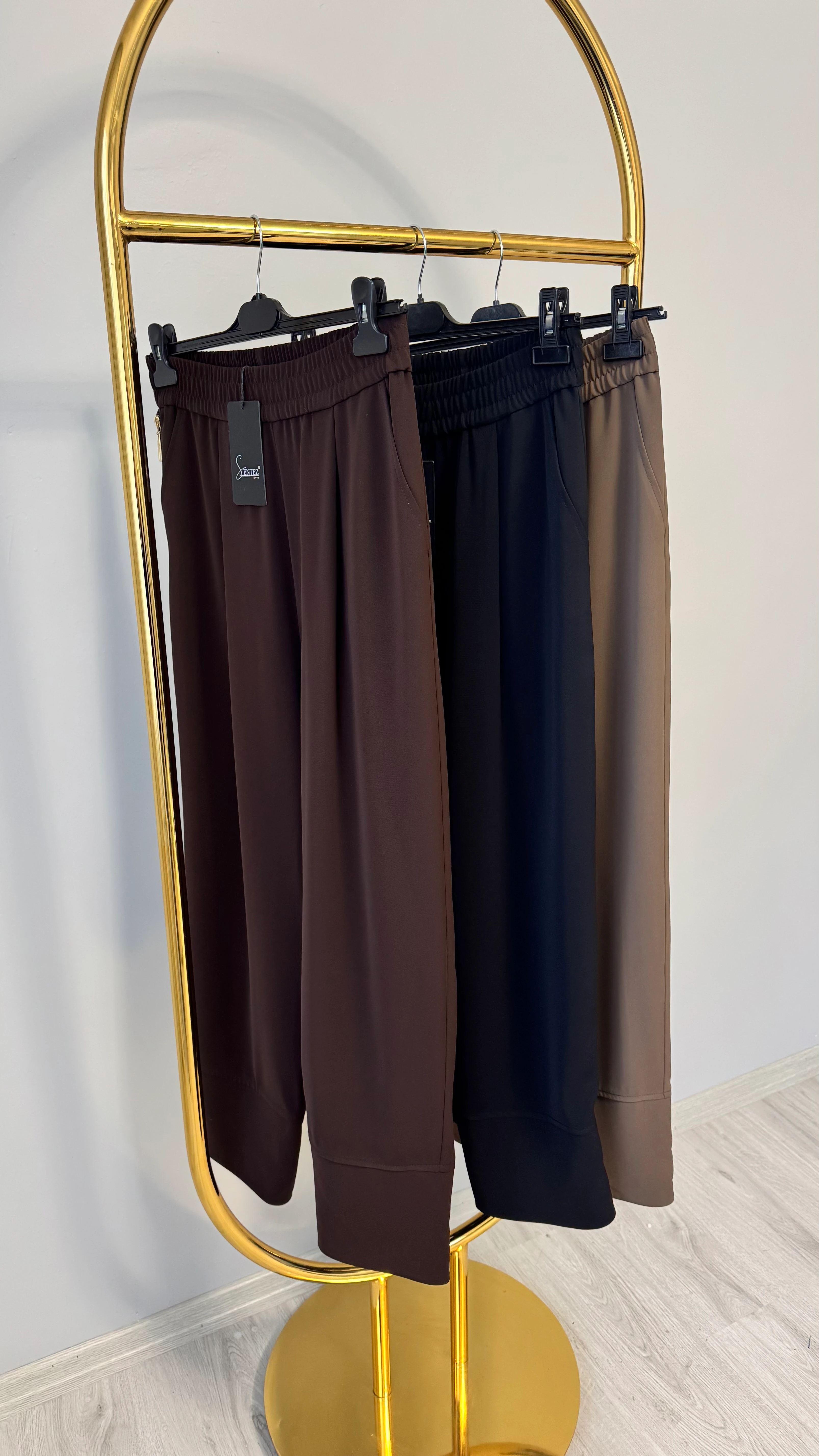 Sentez Love Yandan Fermuarlı Pantolon