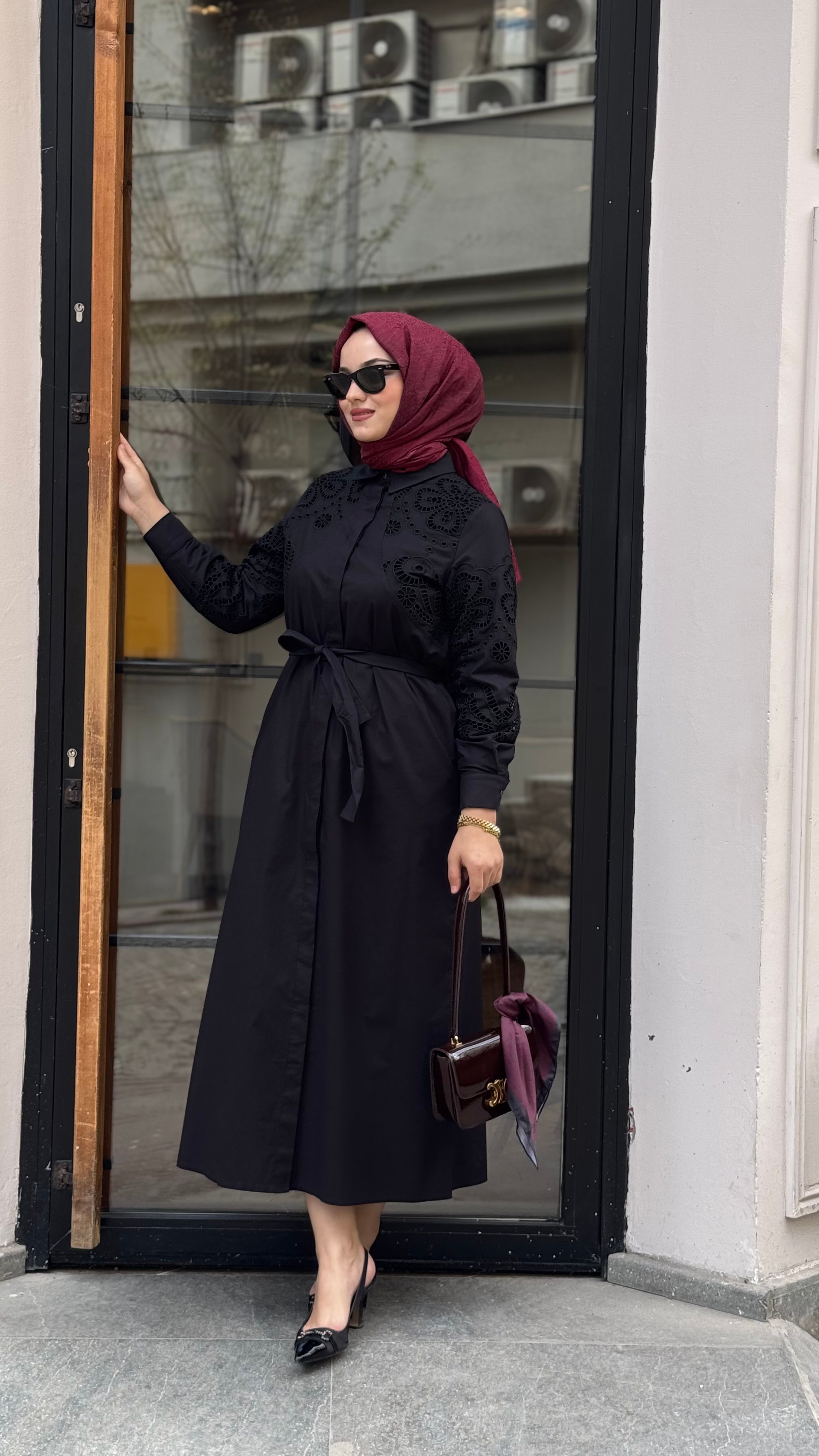 Ghisa Fisto Detaylı Elbise