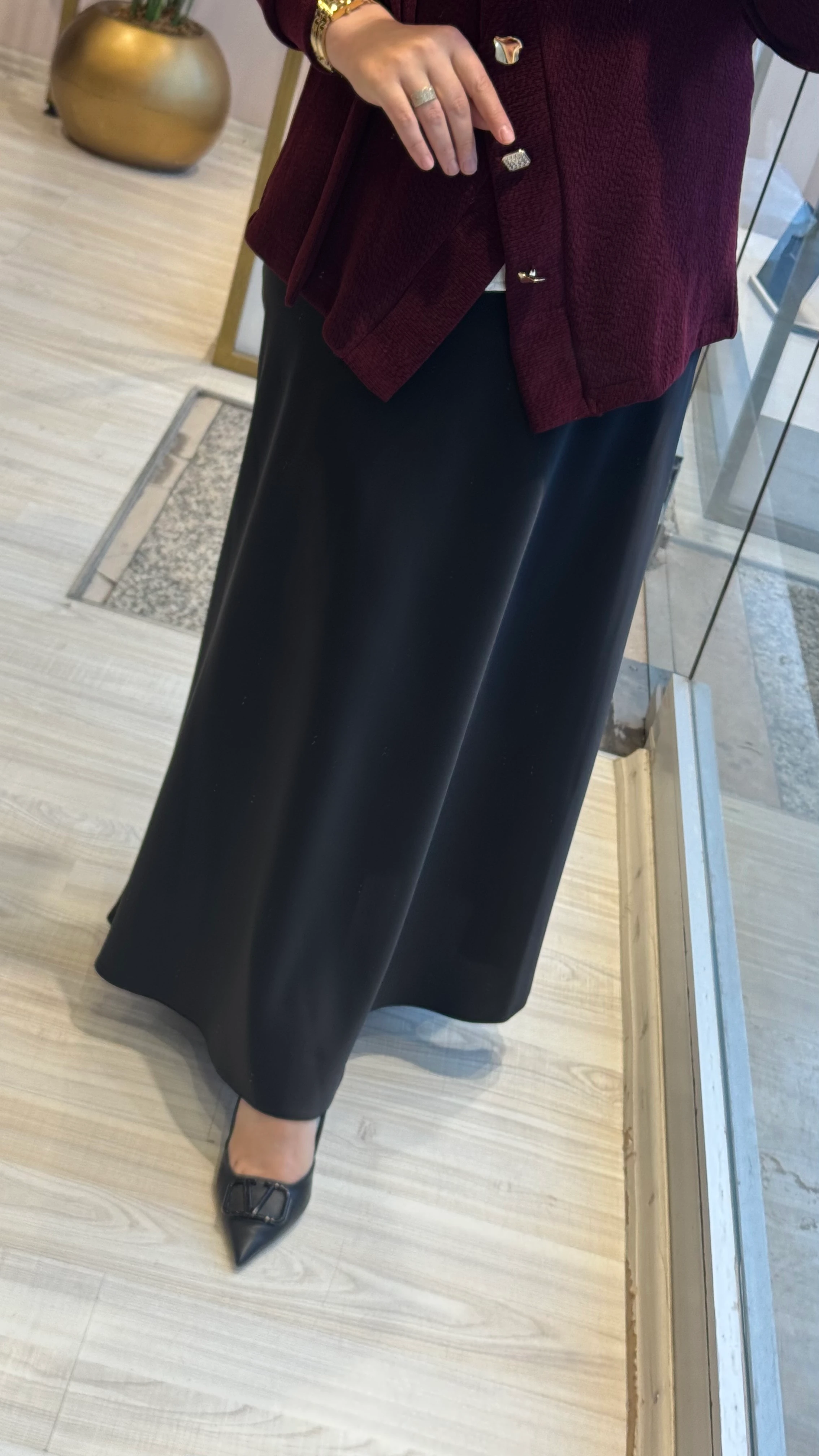 Sentez Yeni Sezon Saten Etek