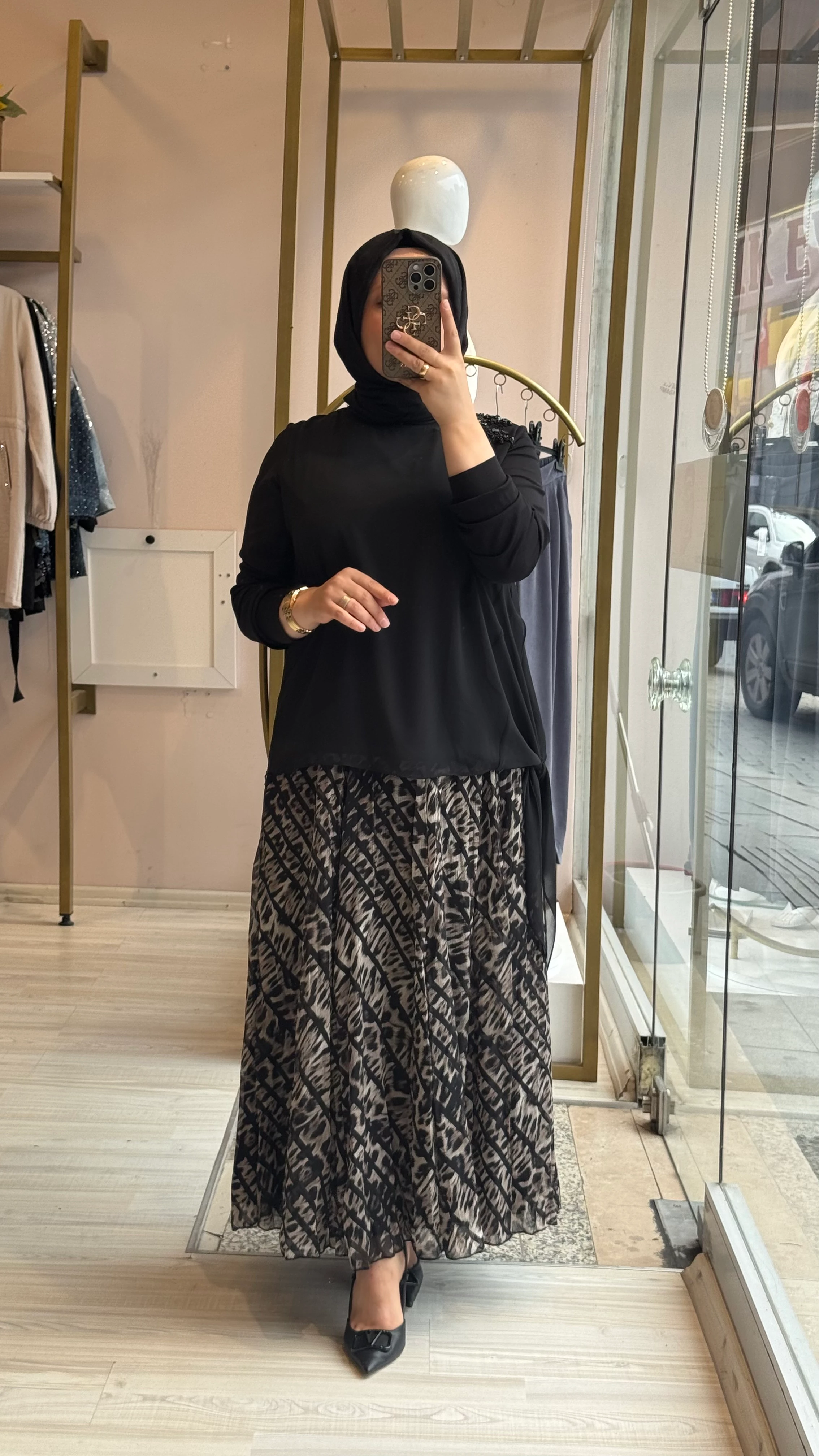 Fuat Gürşen Asimetrik Bluz