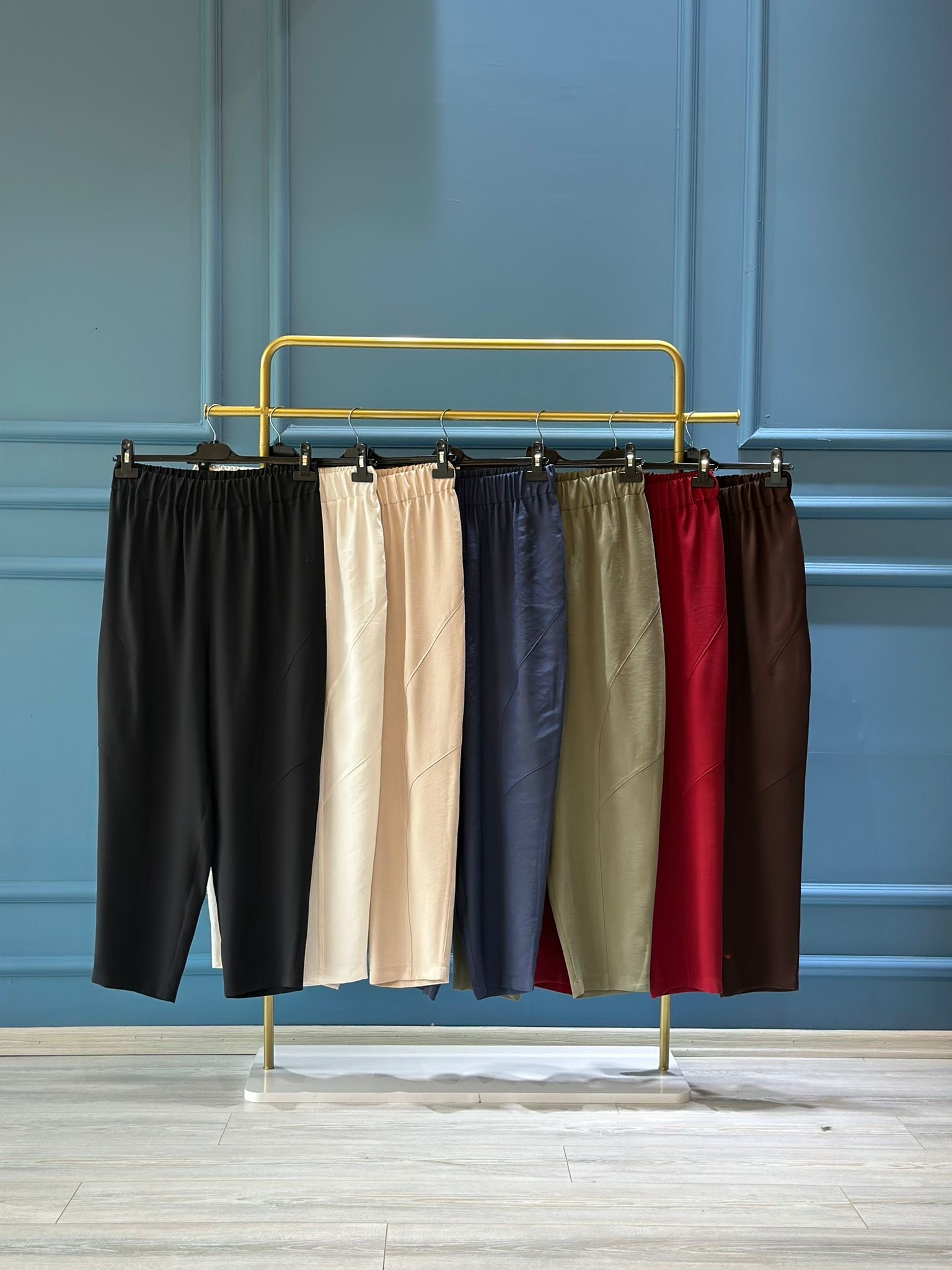 Sentez Keten Duti Pantolon