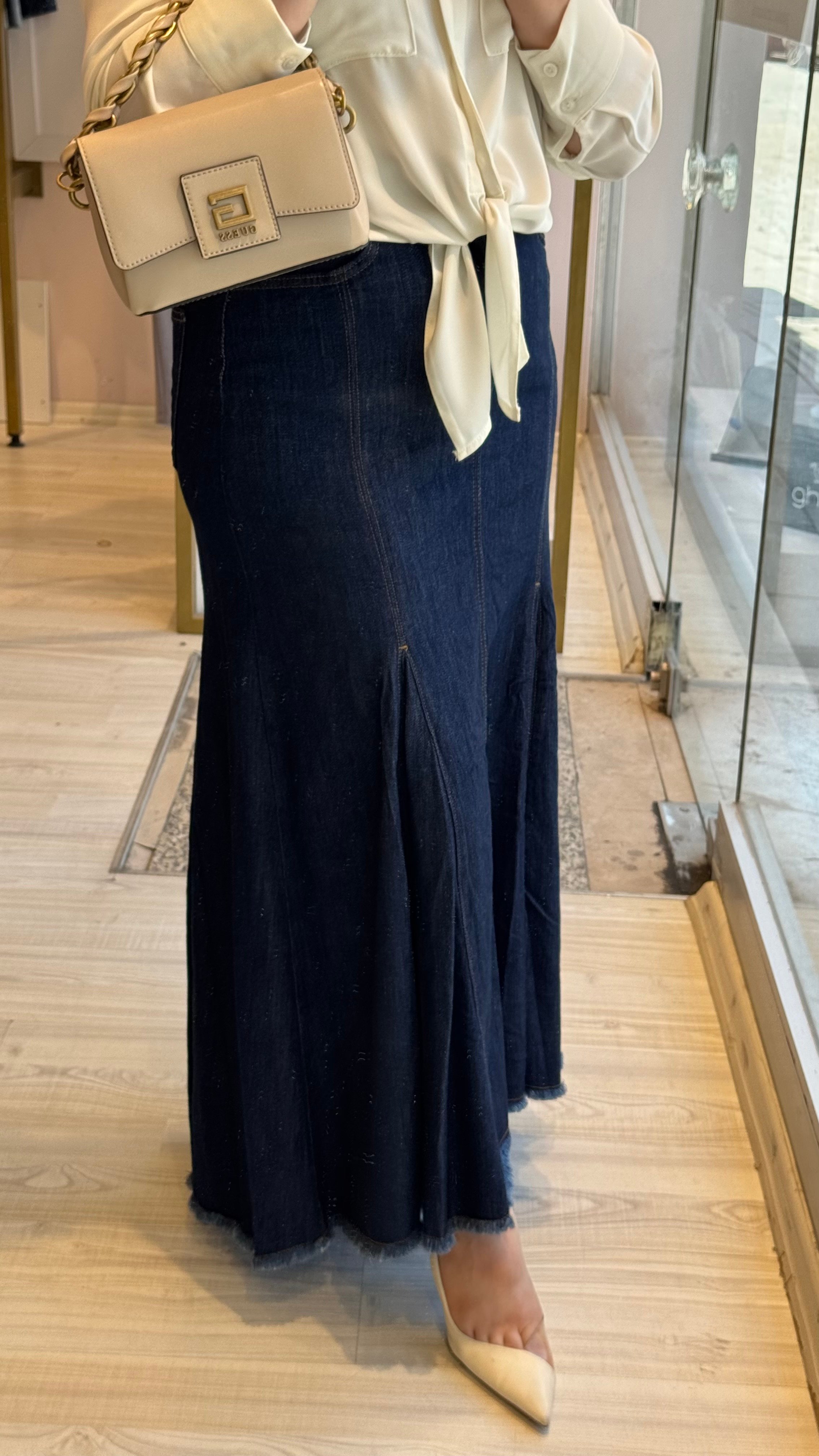 Ghisa Denim Etek