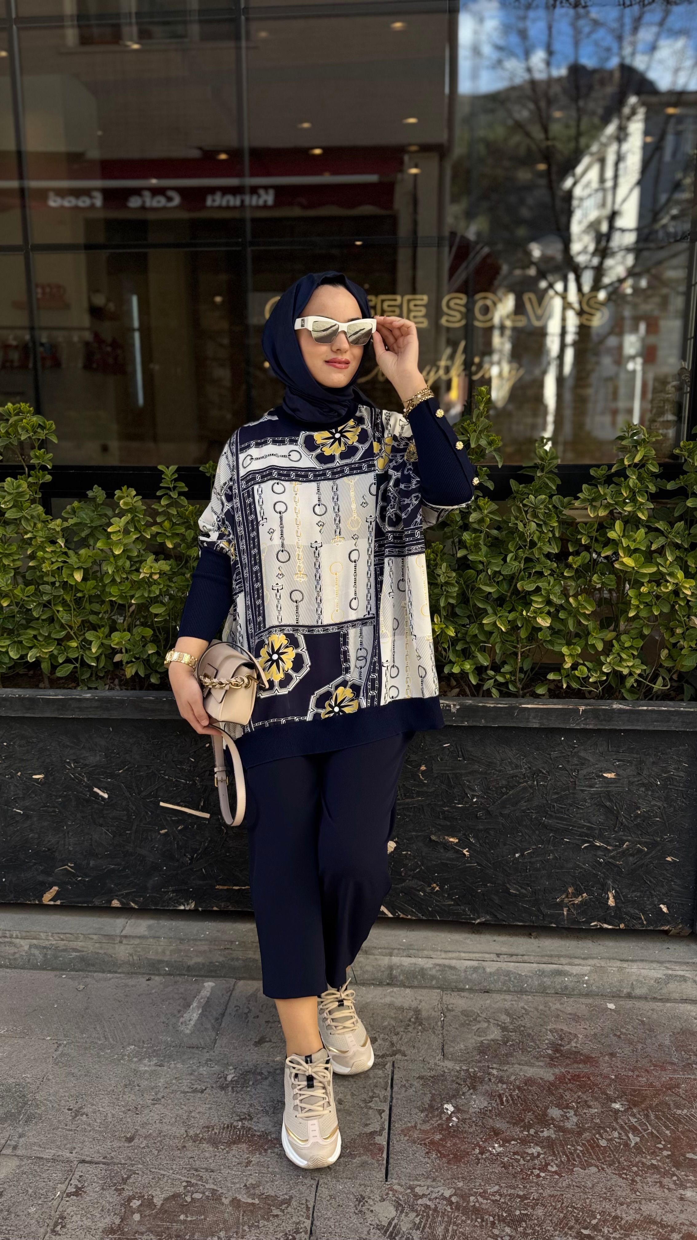 Ghisa Desenli Tunik