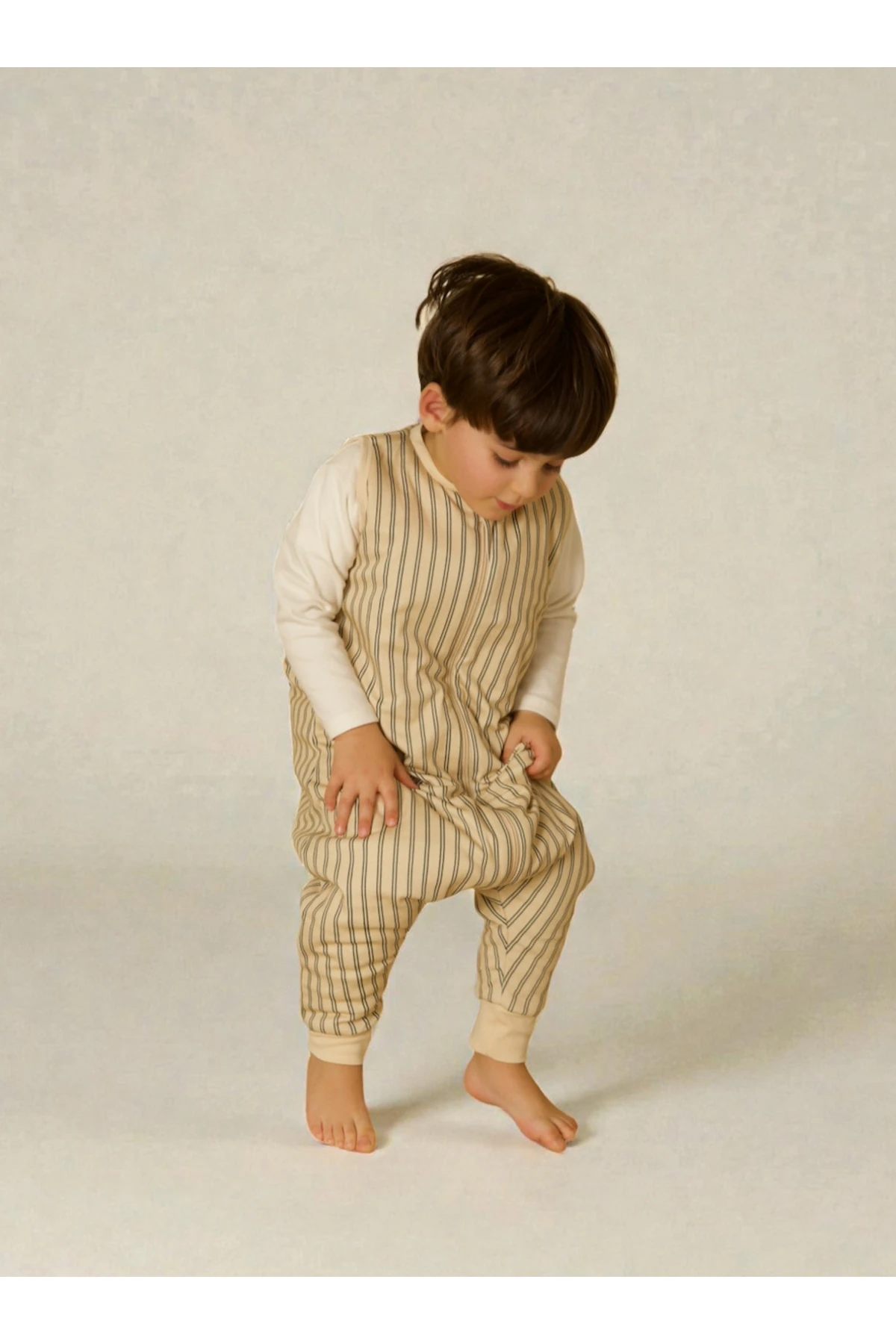 Baby Home Heritage Sand 0.5 TOG Bebek Uyku Tulumu OEKO-TEX Sertifikalı %100 Pamuk