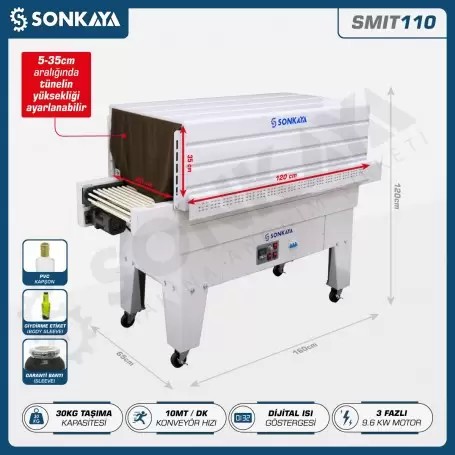 SMIT110 40x35cm Heat Tunnel for Shrink Wrap