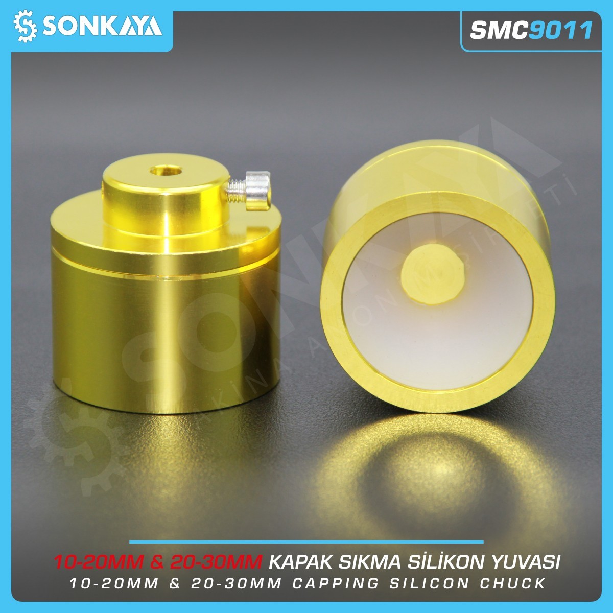 SMC9011 10-30mm Kapak Kapatma Silikon Yuvası