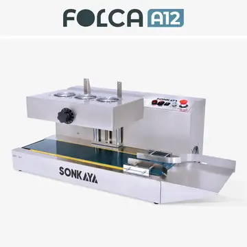 FOLCA M12 elektromanyetik endüksiyonlu folyo kapak kapatma