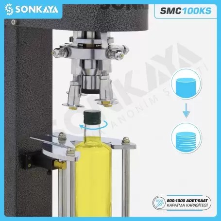 SMC100KS Aluminum Capping Machine