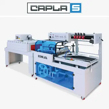 CAPLA S otomatik l çeneli shrink ambalaj paketleme makinası