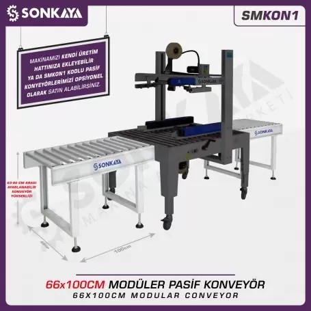 SMKB5 Büyük Koli Bantlama Makinası 70x80cm