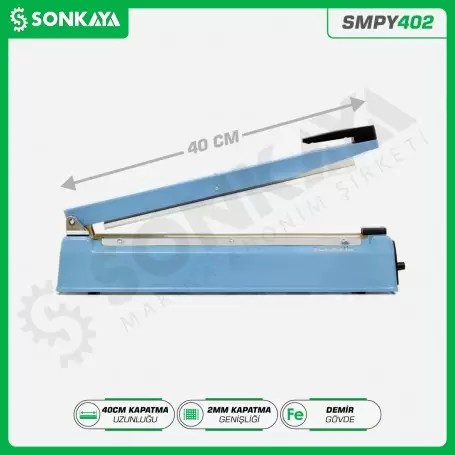 SMPY402 40cm Desktop Manual Bag Sealing Machine Iron Body