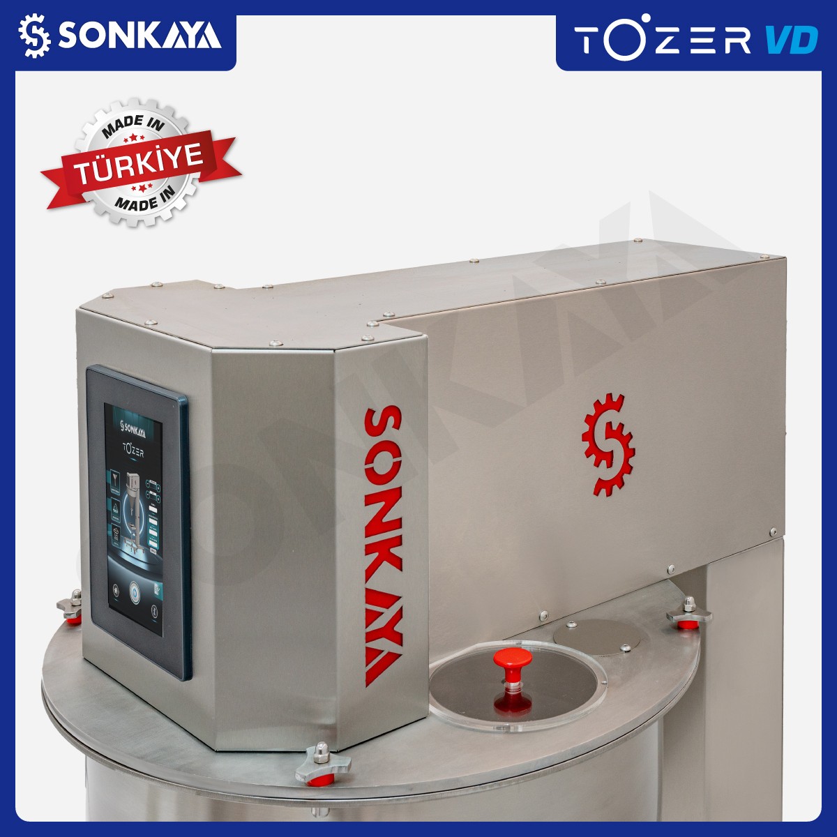 Tozer VD Vidalı Toz Dolum Makinası 5g-5000g