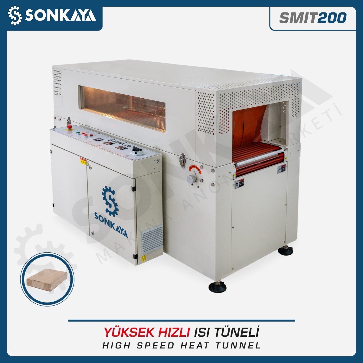 SMIT200 High-Speed Heat Tunnel for Shrink Wrap