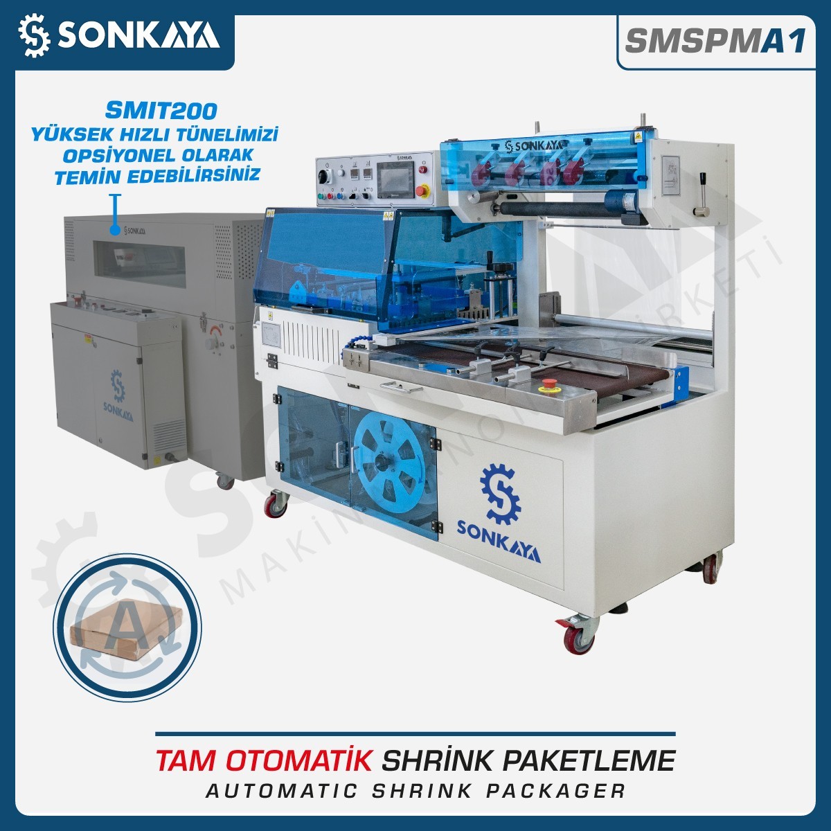 SMSPMA1 Automatic Shrink Packaging Machine