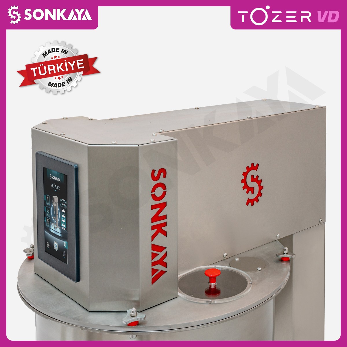 Tozer VD Vidalı Toz Dolum Makinası 5g-5000g