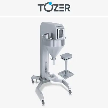 TOZER Vidalı Toz Dolum Makinası ince pudra ve un dolumu