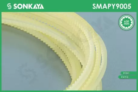 SMAPY9005 Konveyörlü Poşet Ağzı Kapatma Makinası Dişli Kayışı 630