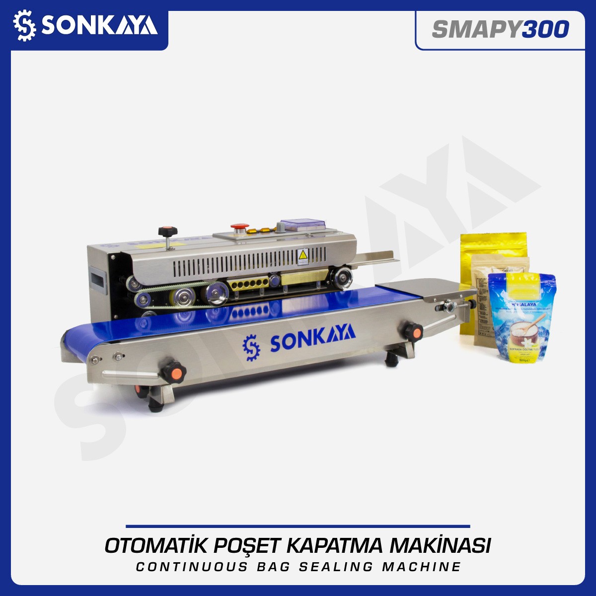 SMAPY300 Automatic Continuous Bag Sealing Machine