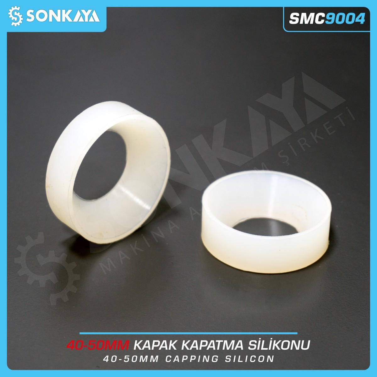 SMC9004 40-50mm Kapak Kapatma Silikonu