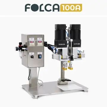 FOLCA 100A konveyörlü hat tipi otomatik endüksiyon makinası