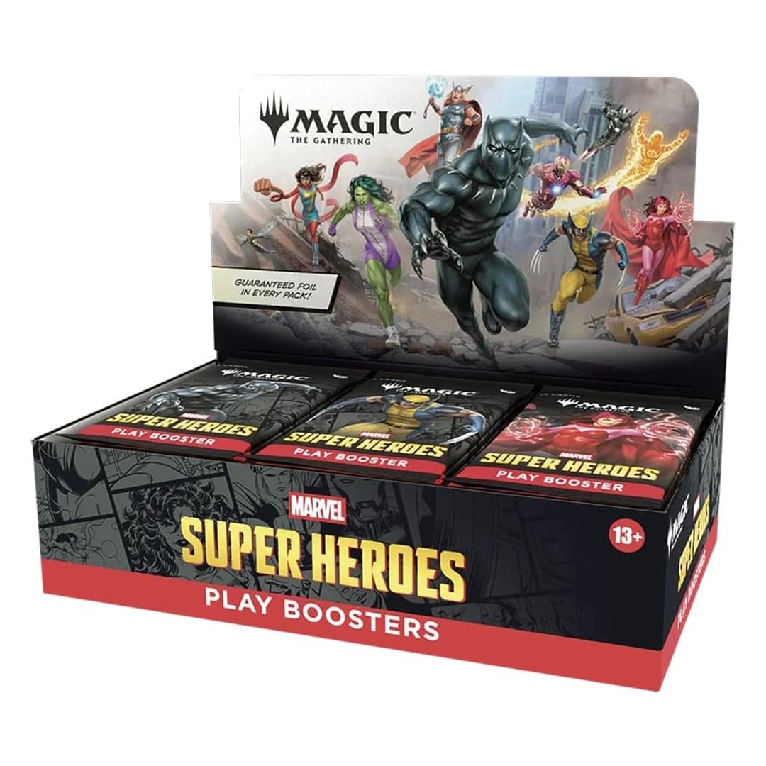 Magic:The Gathering Marvel コラボ ブースターボックス Marvel Super Heroes Play Booster Box | Magic: The Gathering