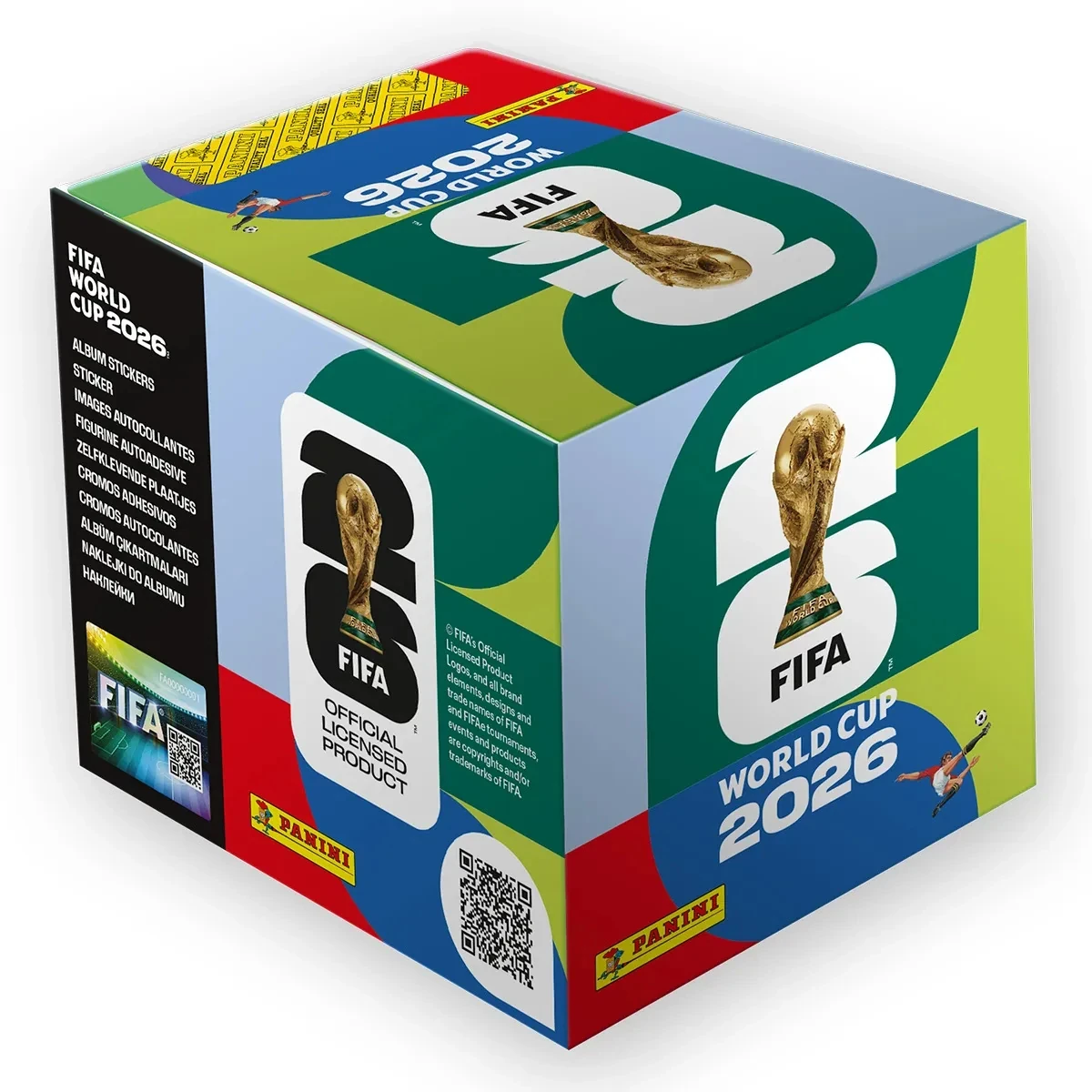 新品 PANINI FIFA WORLD CUP 2026 ステッカーボックス FIFA World Cup 2026 Sticker Box - 50'li | Rakundan